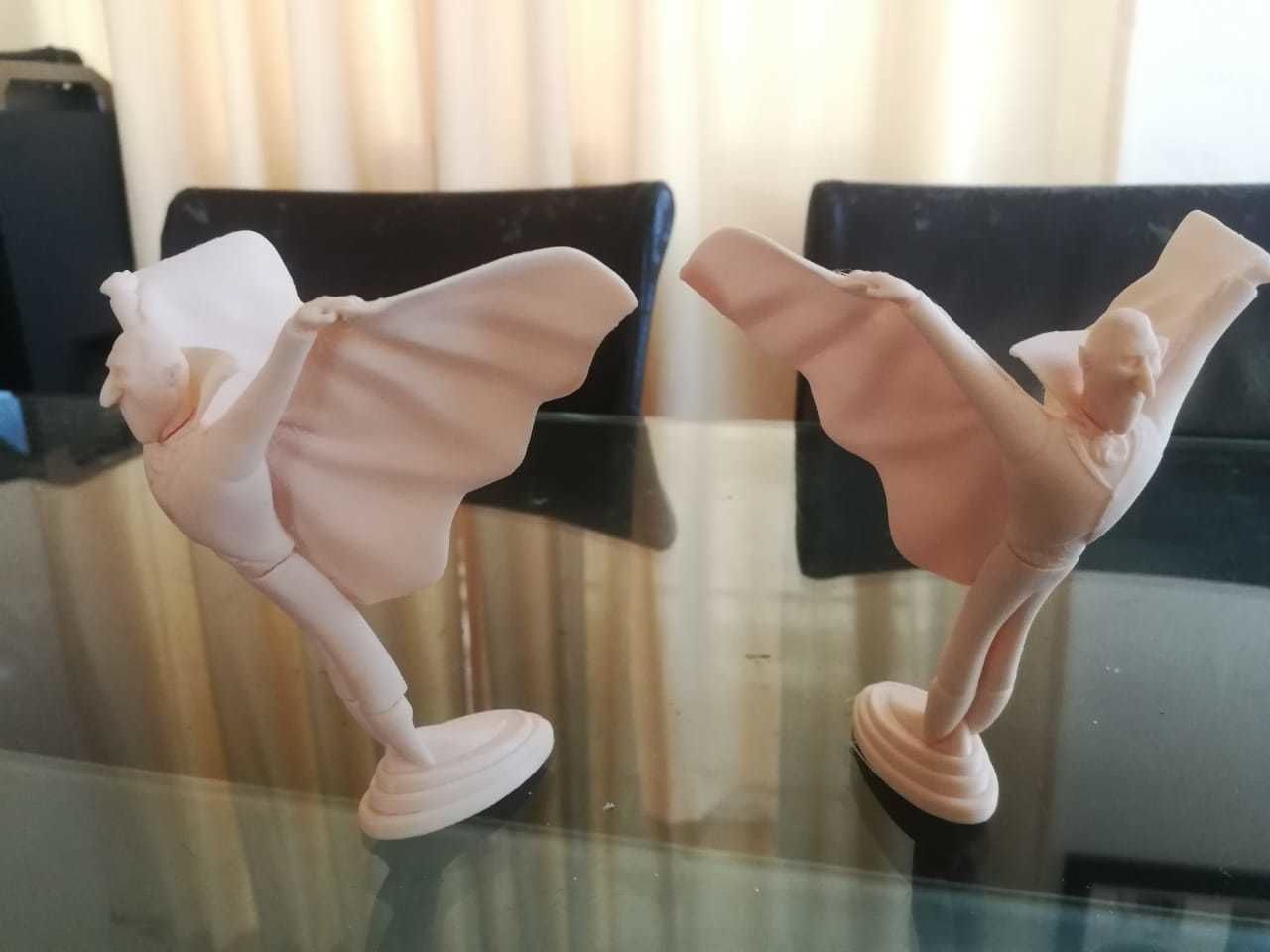 Dracula statue of 3D print model_9