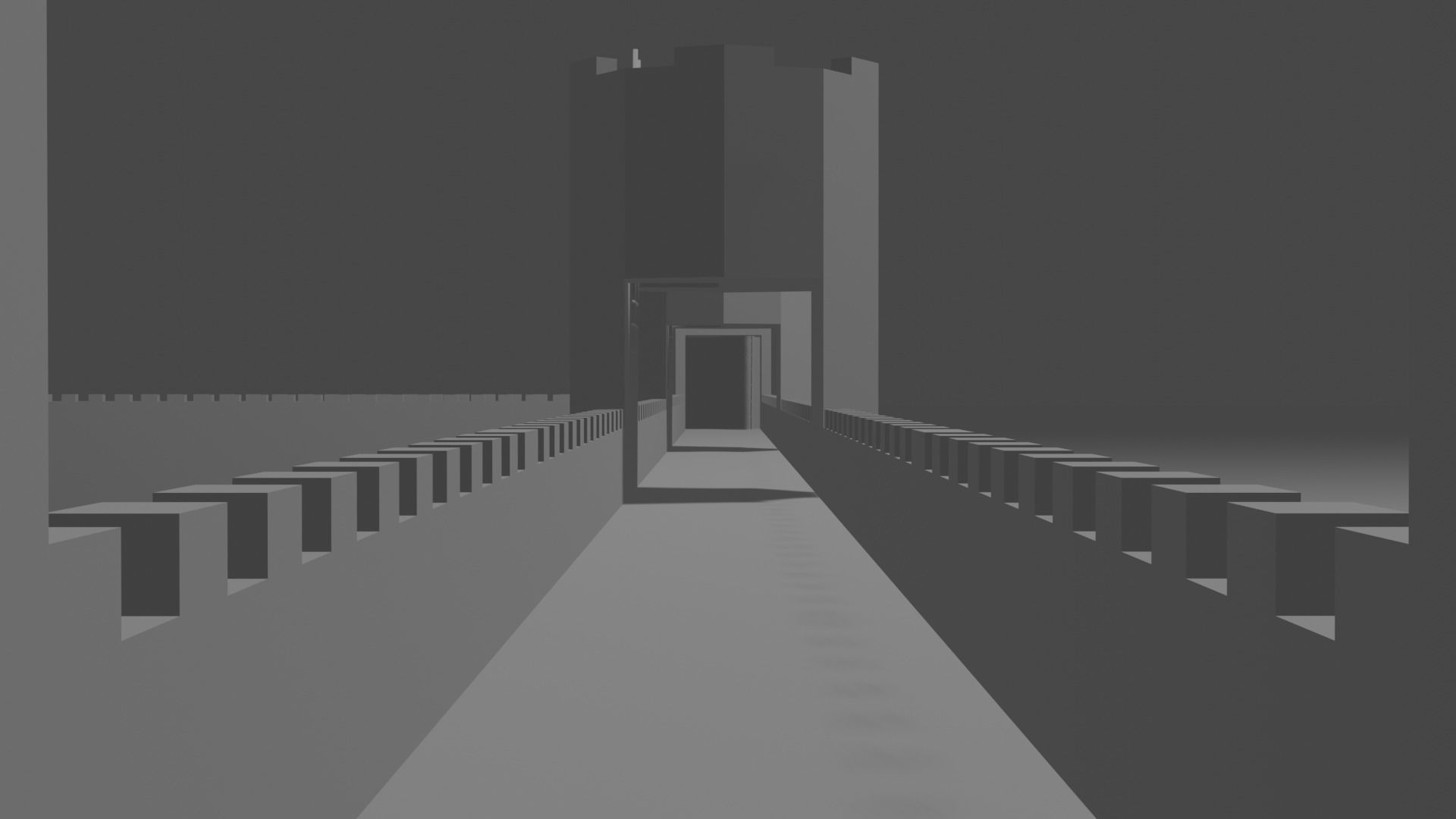 Medieval Fortress Builder Free low-poly 3D model_3