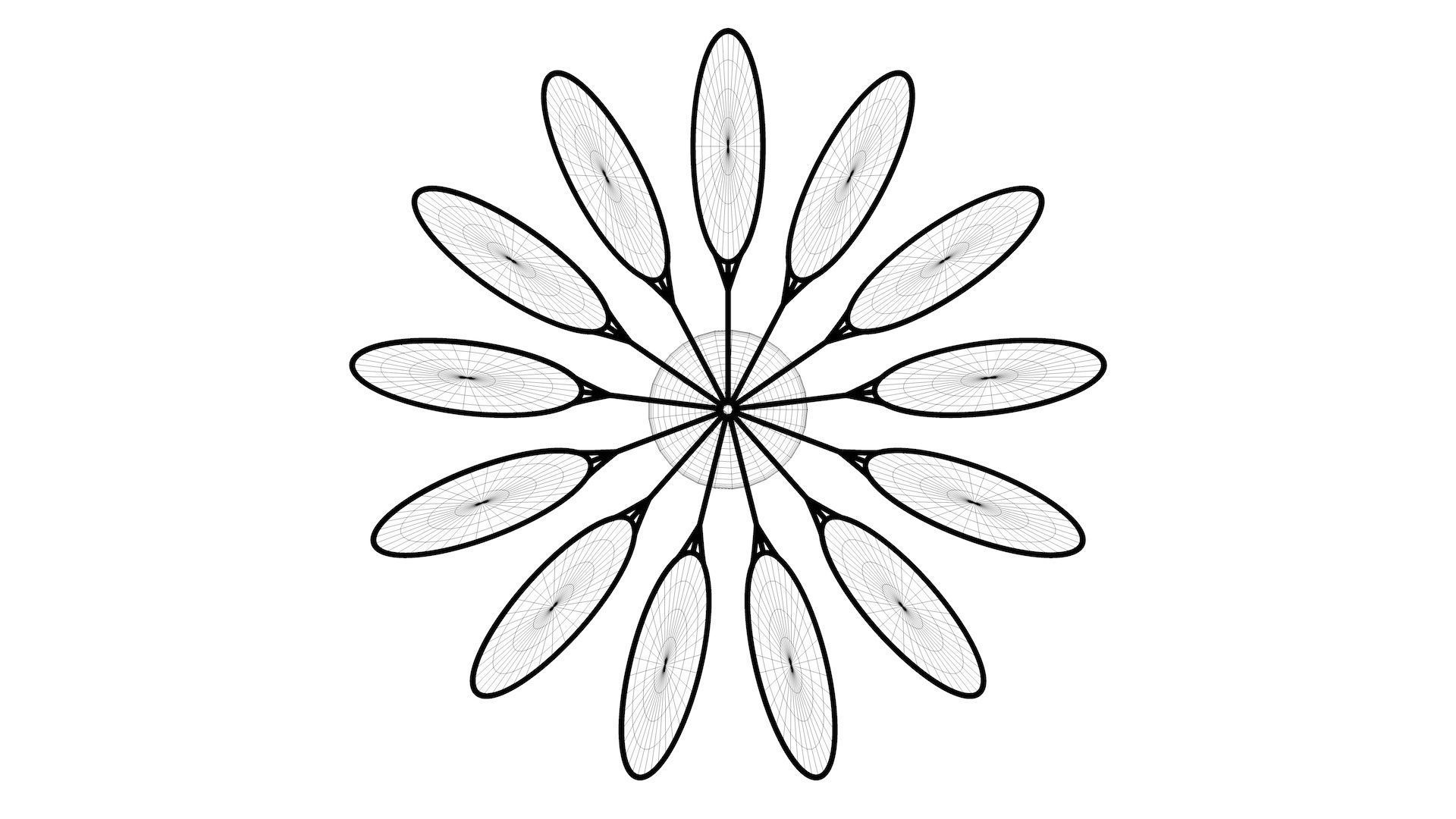 Shade Structure 3D model_7