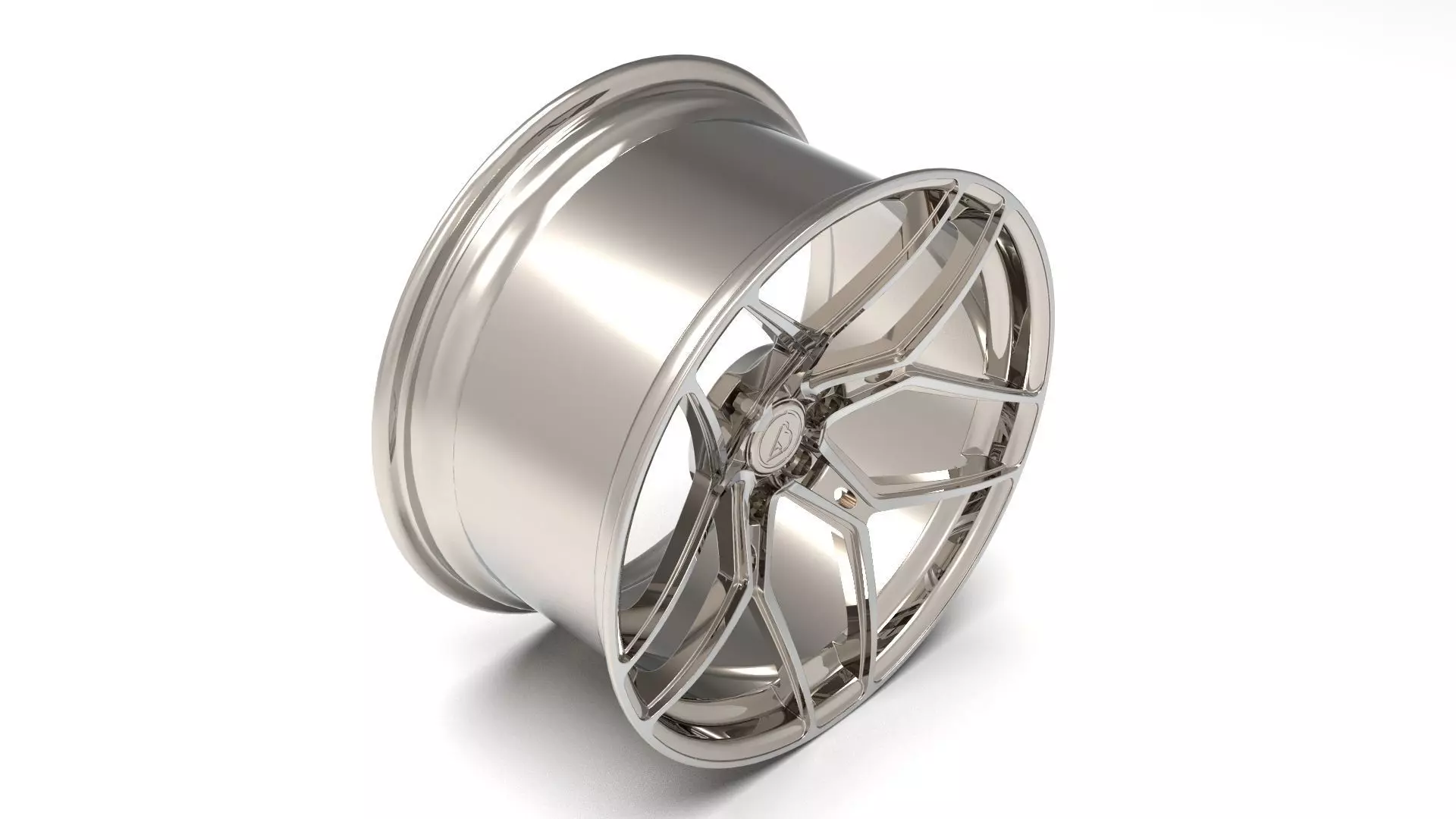 Custom-Rim-Wheel-AB5 stainless steel wheel 3D print model