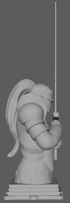 Fate Zero Saber Class Chess Piece 3D model 3D printable | CGTrader