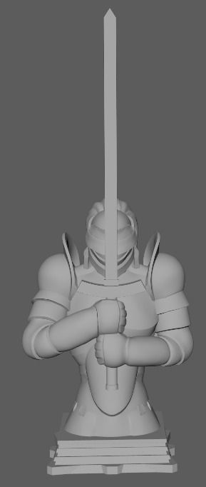 Fate Zero Saber Class Chess Piece 3D model 3D printable | CGTrader