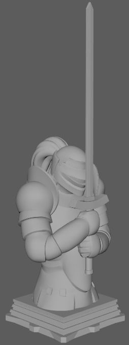 Fate Zero Saber Class Chess Piece 3D model 3D printable | CGTrader