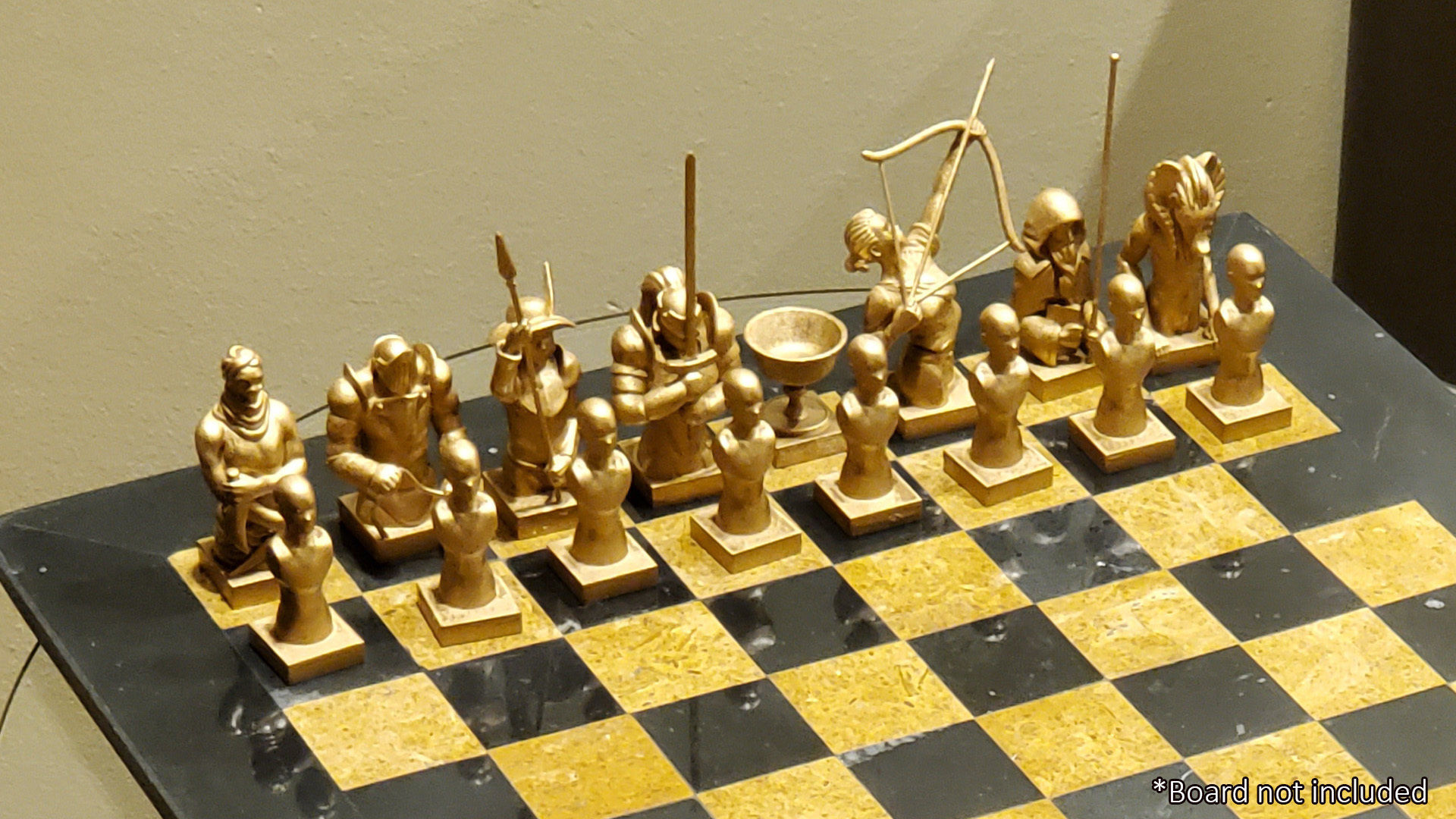 Complete Fate Zero Chess Set 3D Model Collection_10