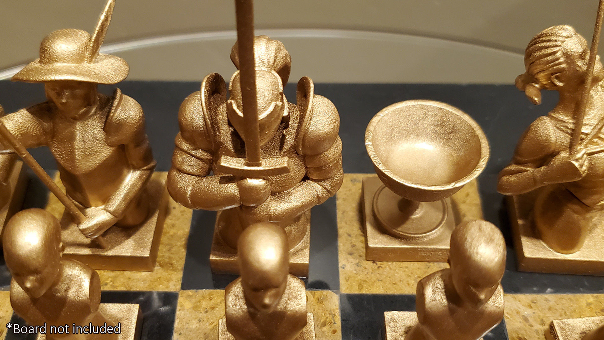 Complete Fate Zero Chess Set 3D Model Collection_27