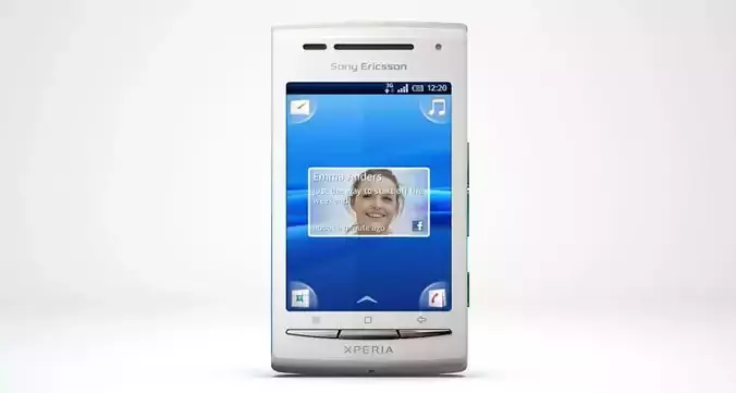 Sony Ericsson Xperia X8 3D model