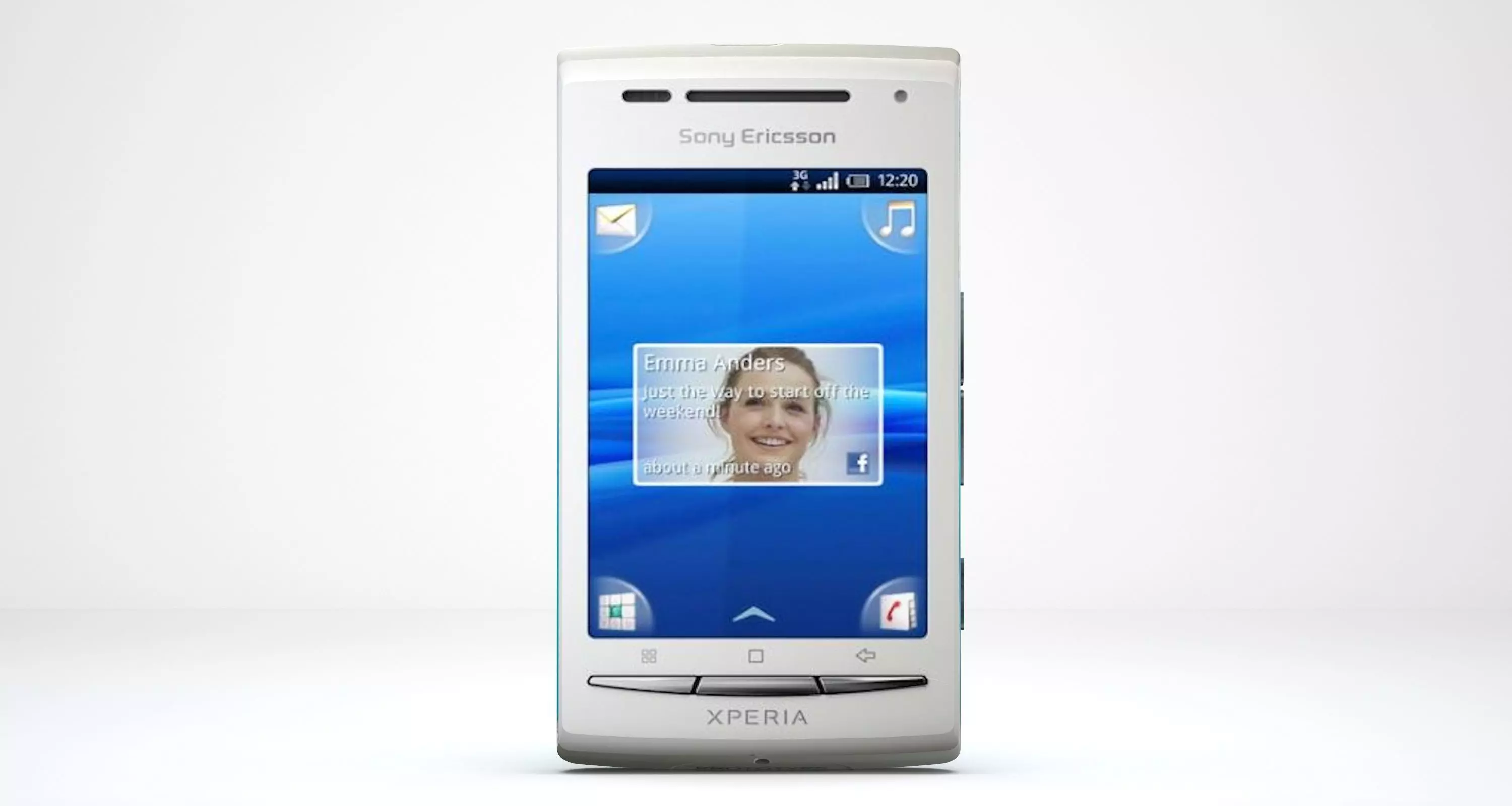 Sony Ericsson Xperia X8 3D model_0
