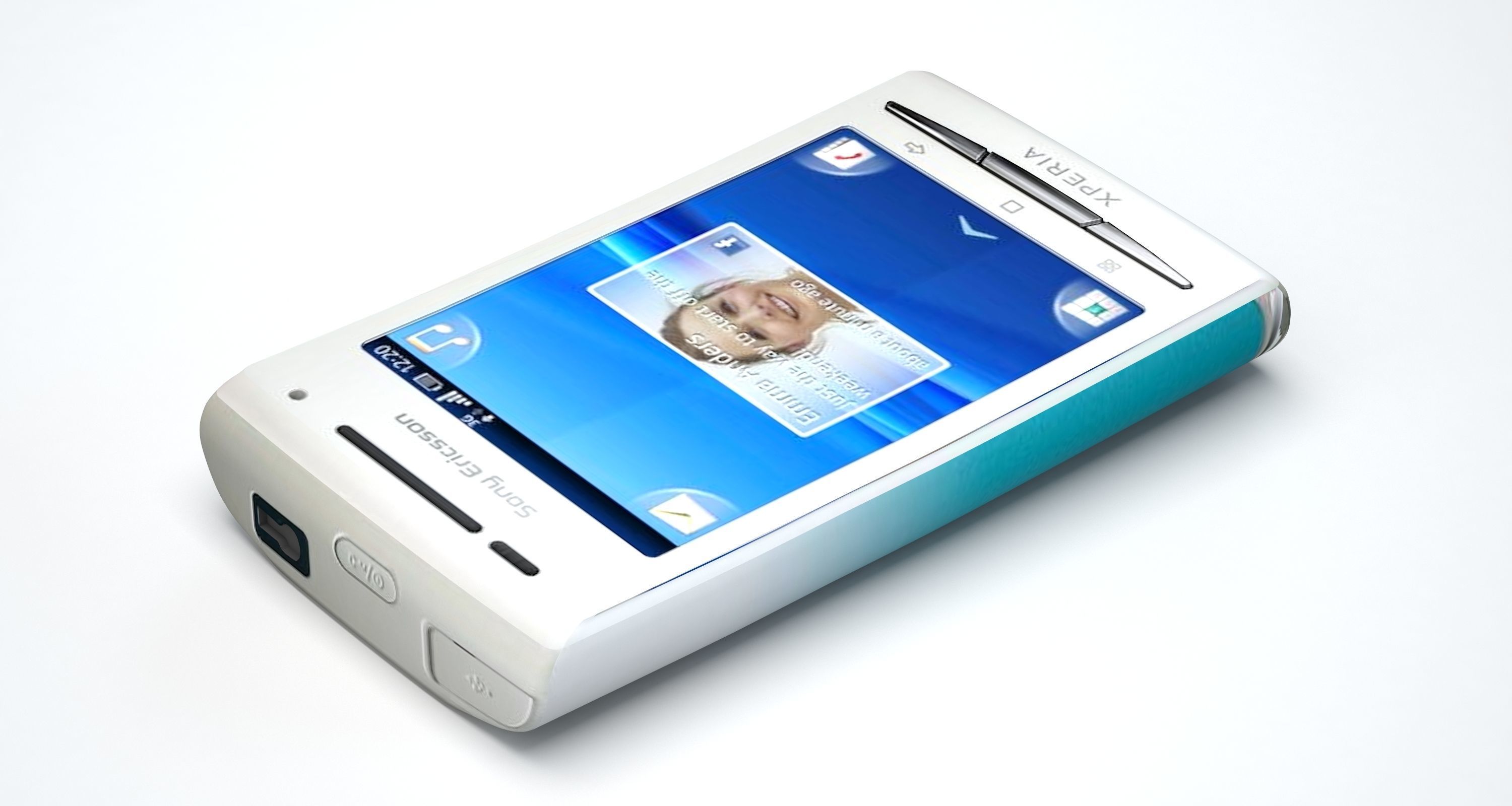 Sony Ericsson Xperia X8 3D model_4