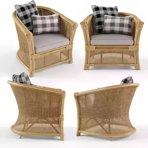 Montego Rattan Armchair