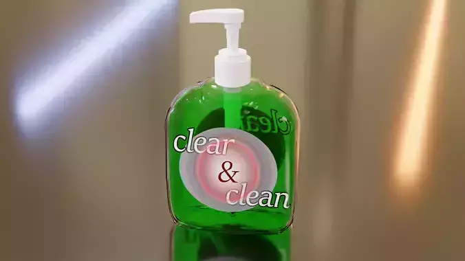 Liquid Hand Soap 3D model