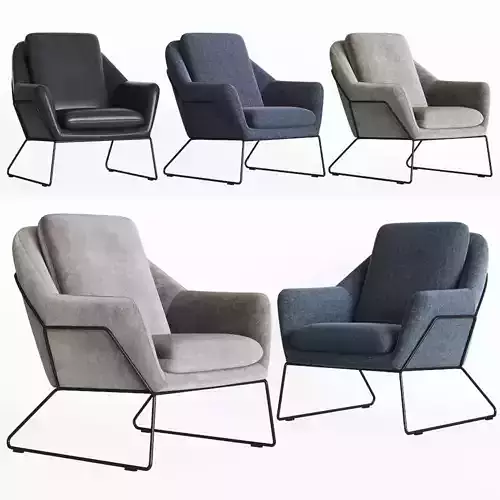 Loft Design Armchair Model