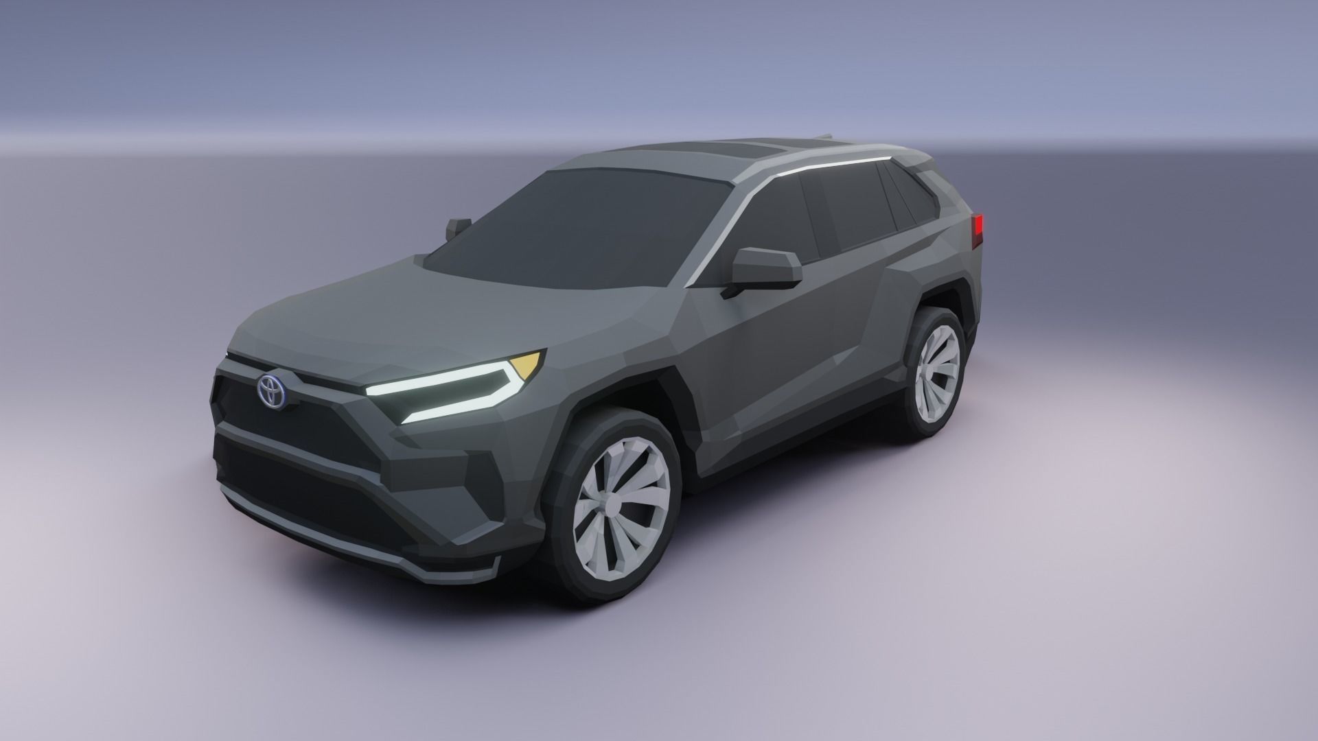 low-poly SUV pack - 10 SUV Low-poly 3D model_40