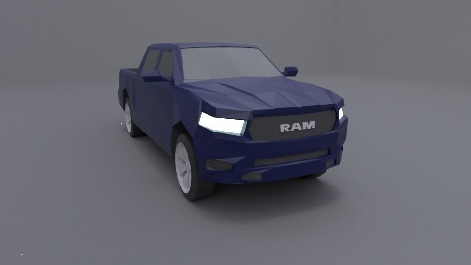 low-poly SUV pack - 10 SUV Low-poly 3D model_36