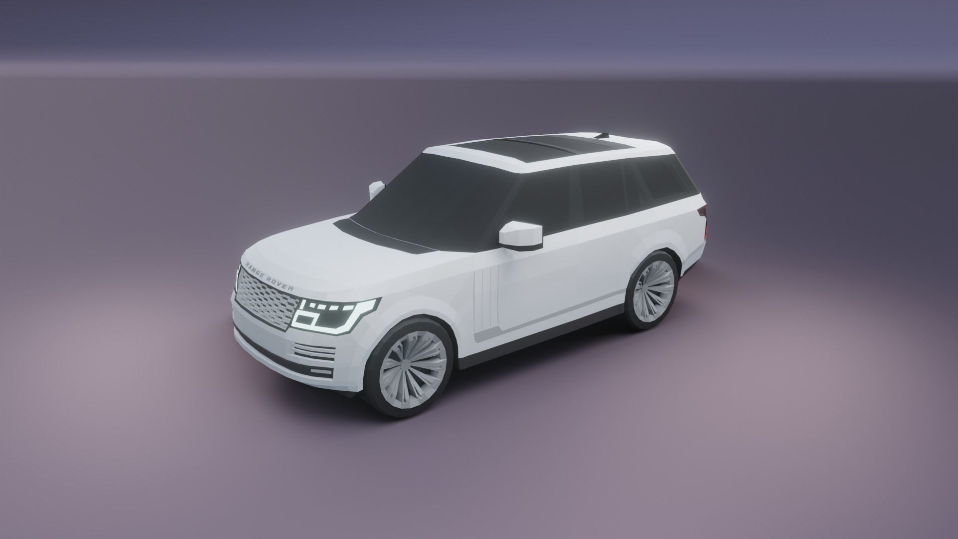 low-poly SUV pack - 10 SUV Low-poly 3D model_16