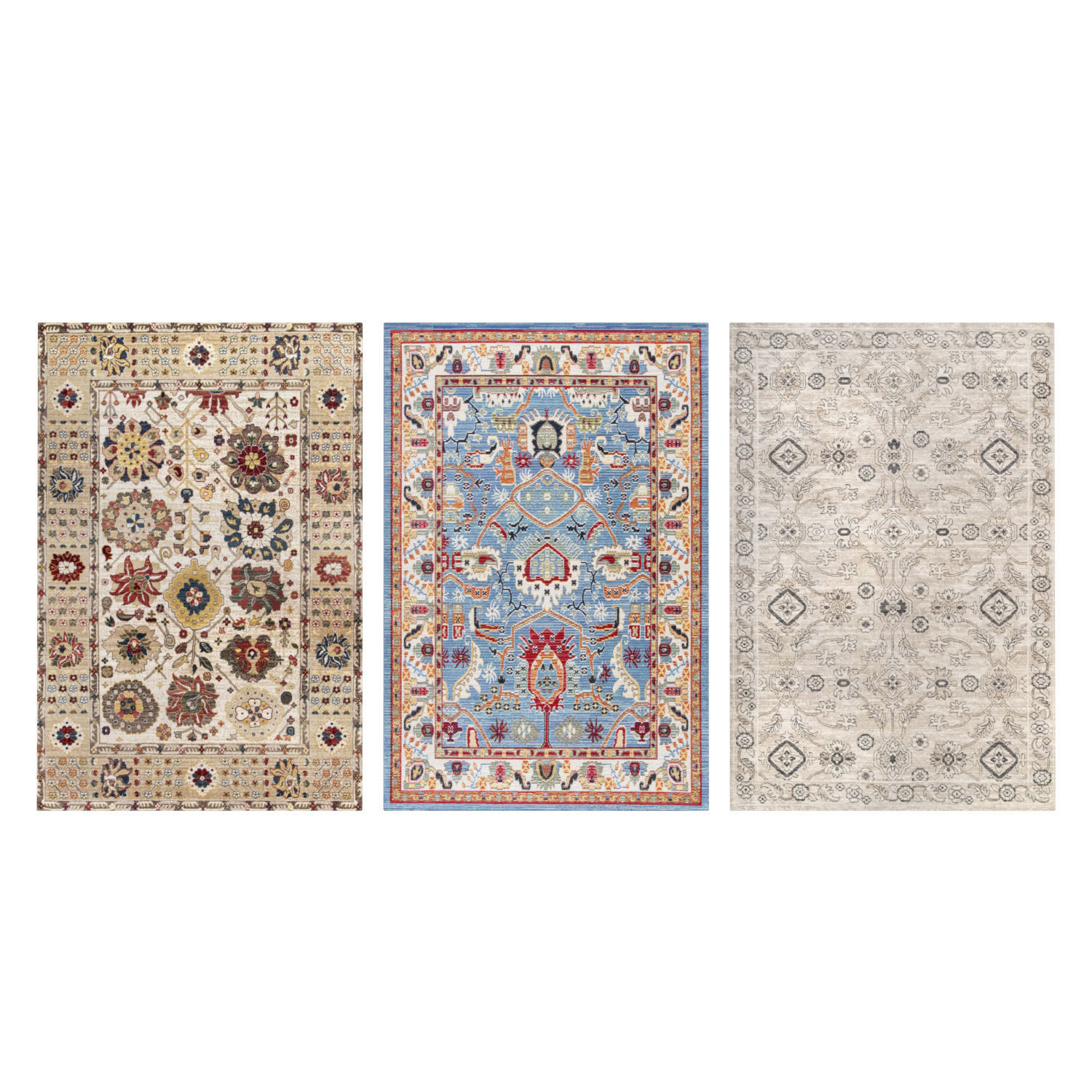 Rug Set 1621 3D model_6