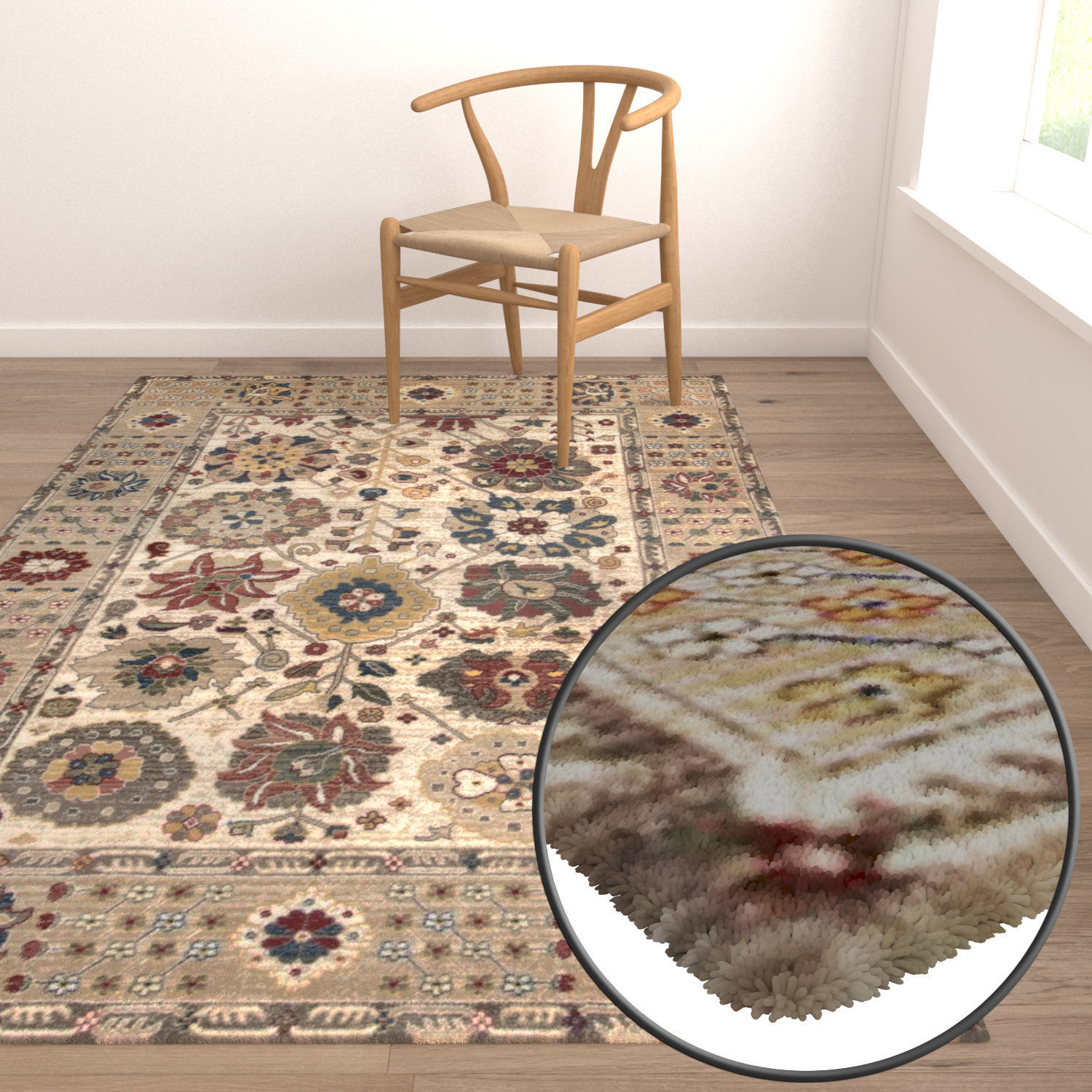Rug Set 1621 3D model_5
