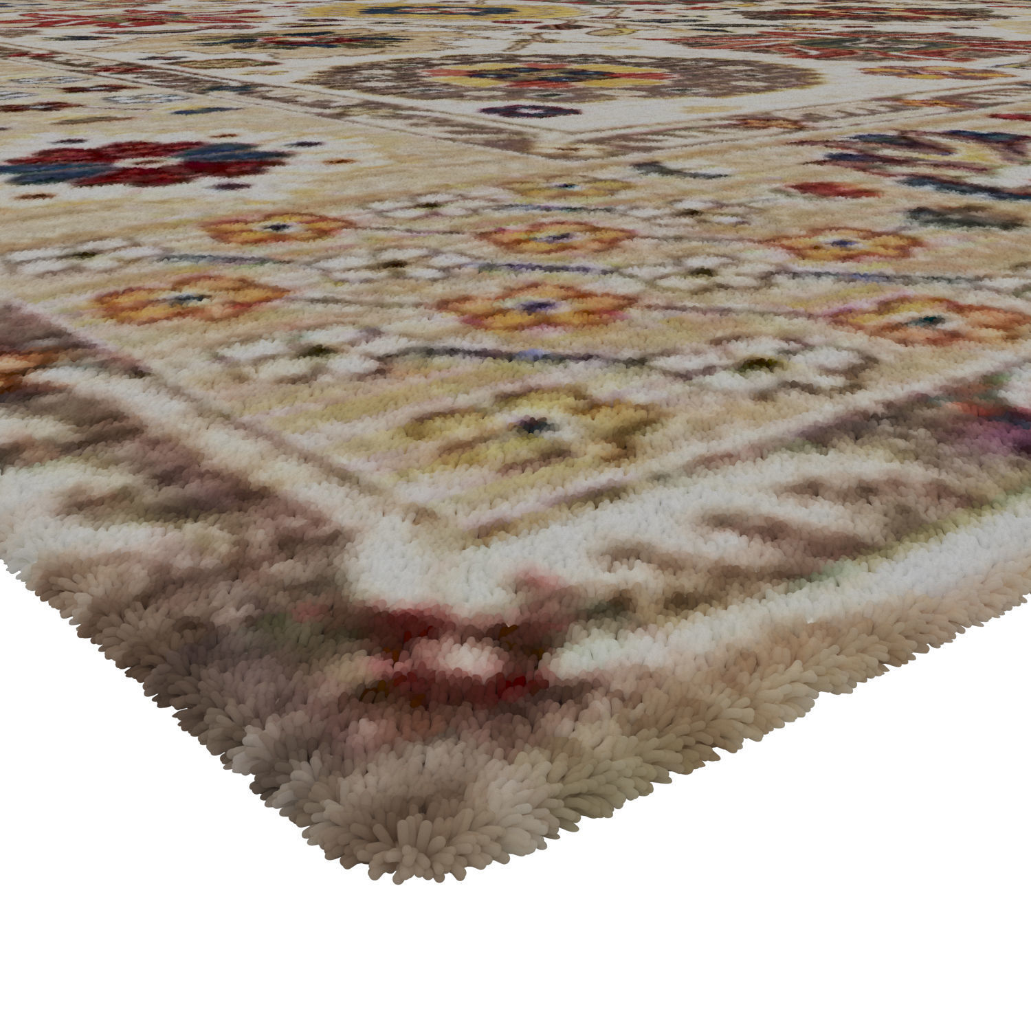 Rug Set 1621 3D model_1