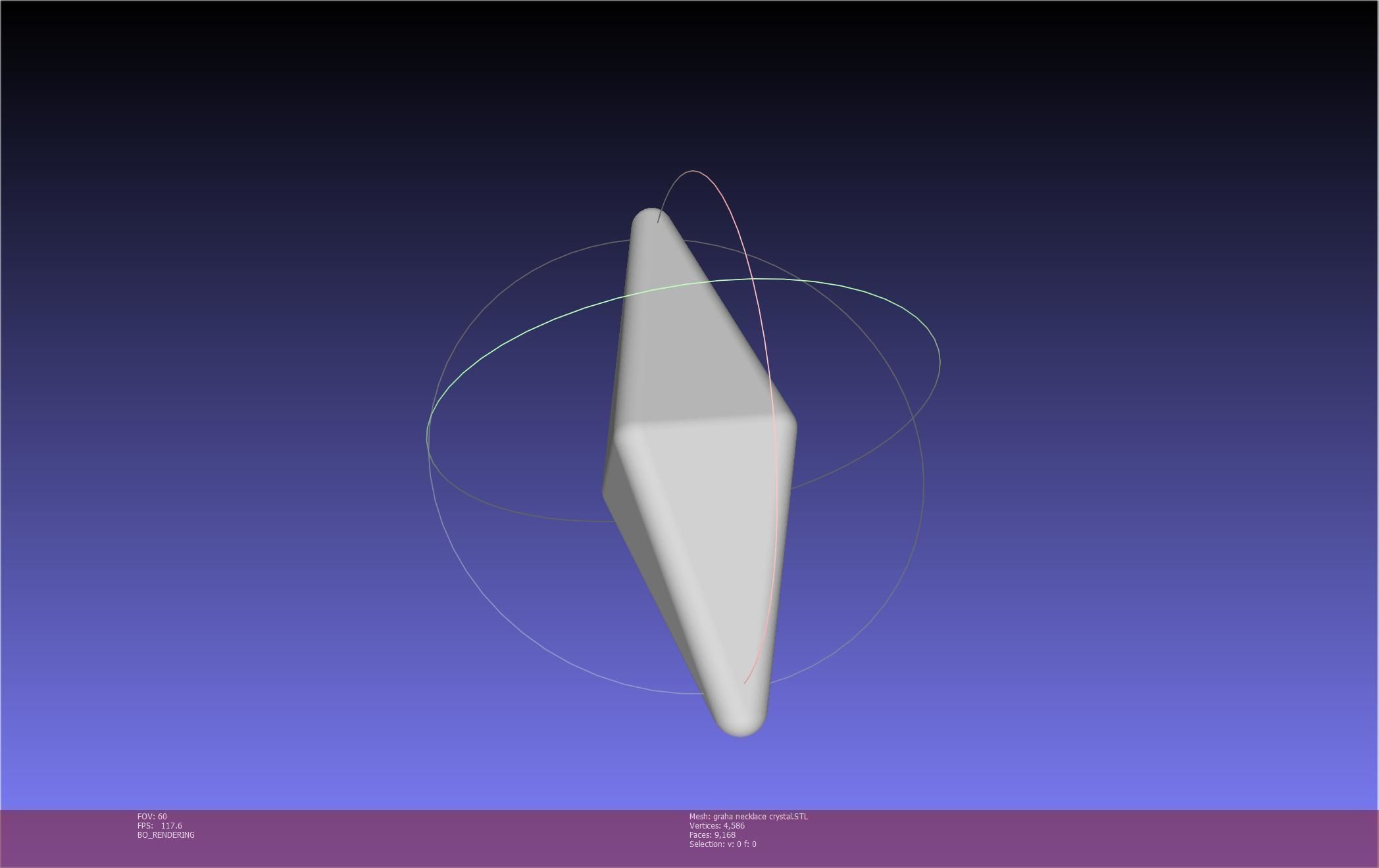 Final Fantasy XIV Graha Pendant Printable Assembly 3D print model_87