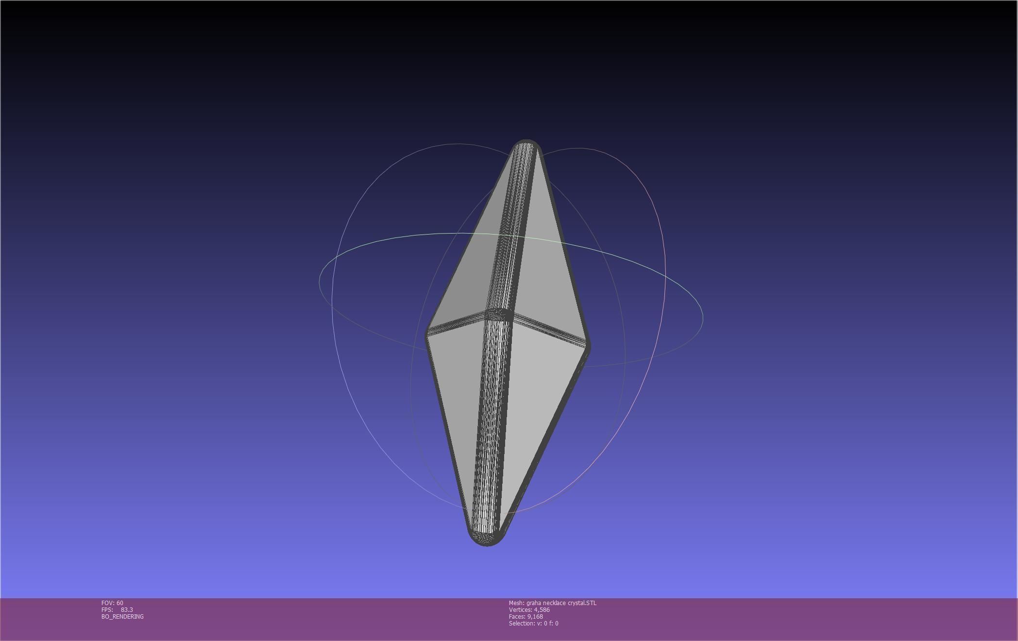 Final Fantasy XIV Graha Pendant Printable Assembly 3D print model_93