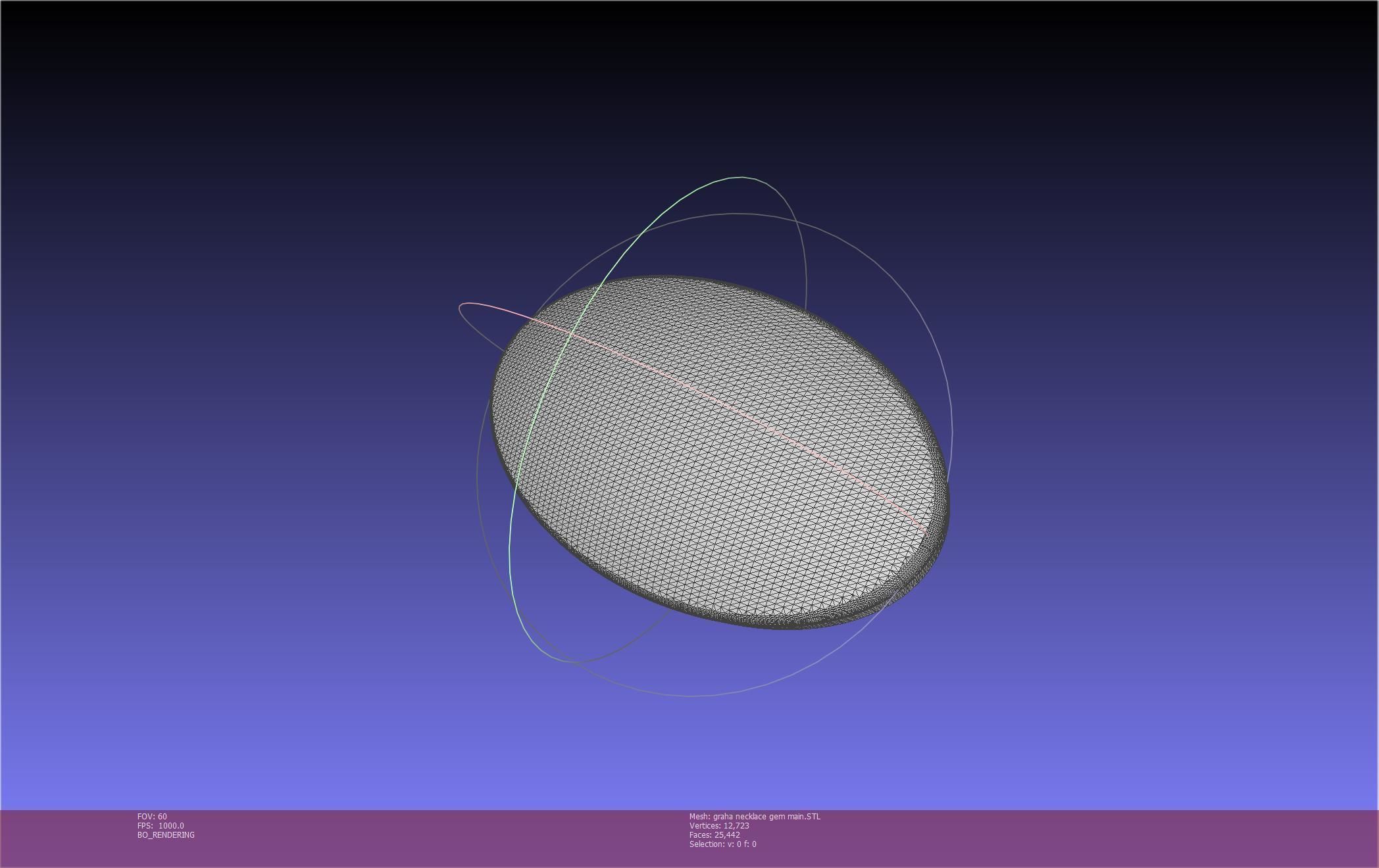 Final Fantasy XIV Graha Pendant Printable Assembly 3D print model_72