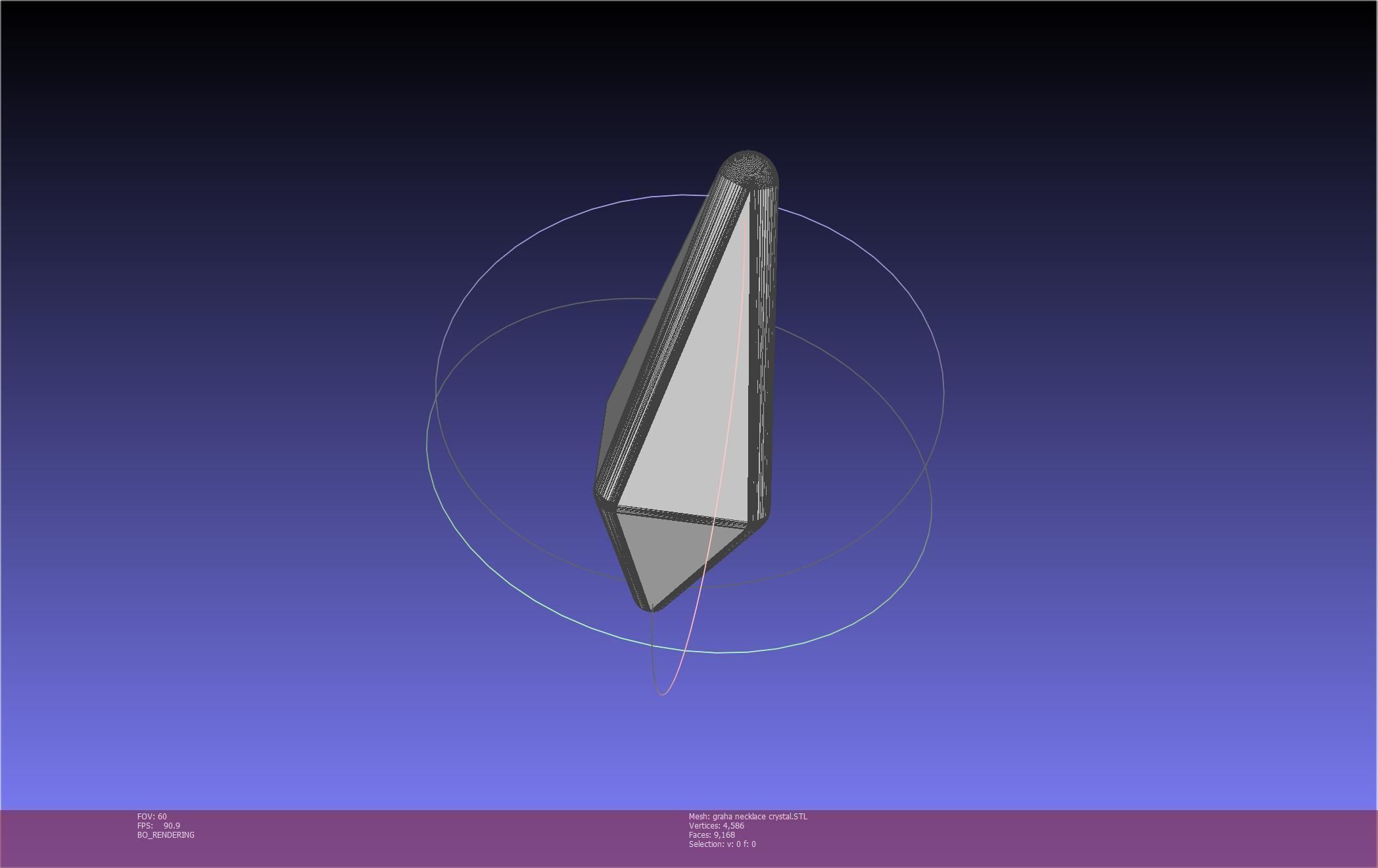 Final Fantasy XIV Graha Pendant Printable Assembly 3D print model_92