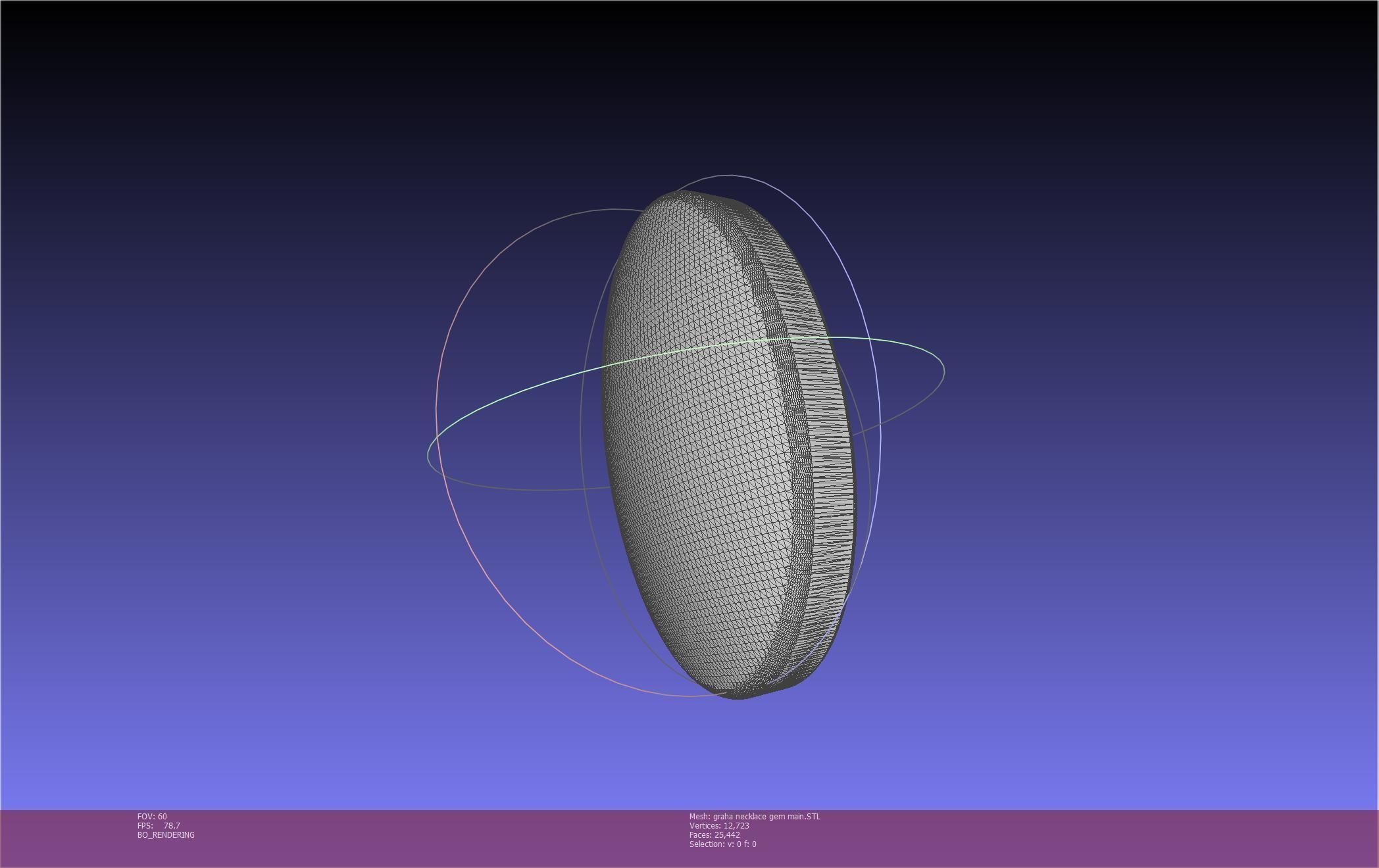 Final Fantasy XIV Graha Pendant Printable Assembly 3D print model_71