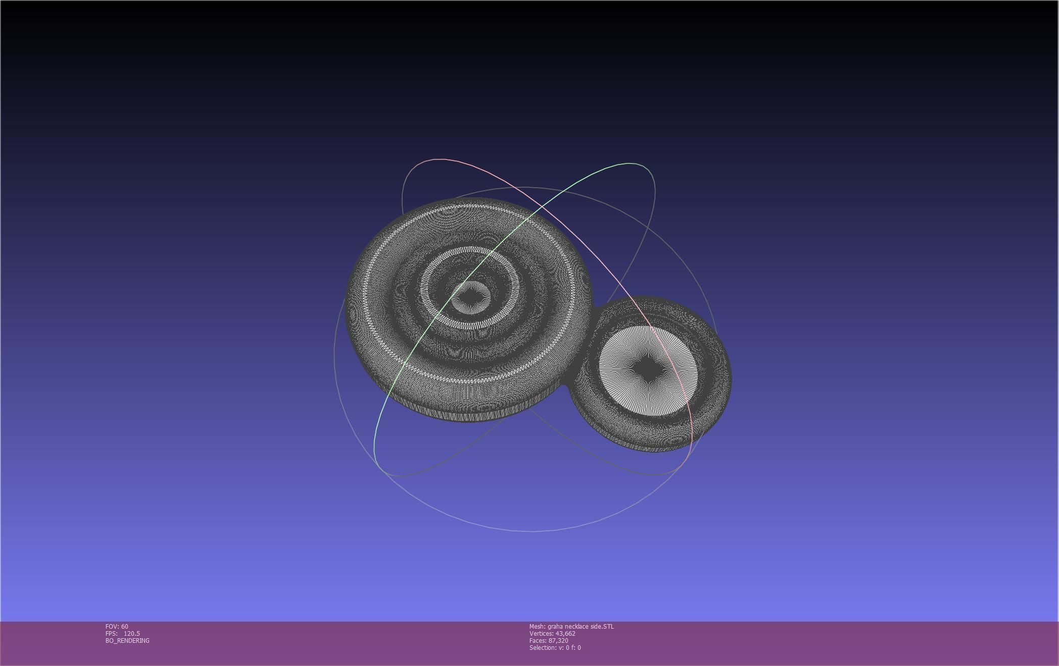 Final Fantasy XIV Graha Pendant Printable Assembly 3D print model_56