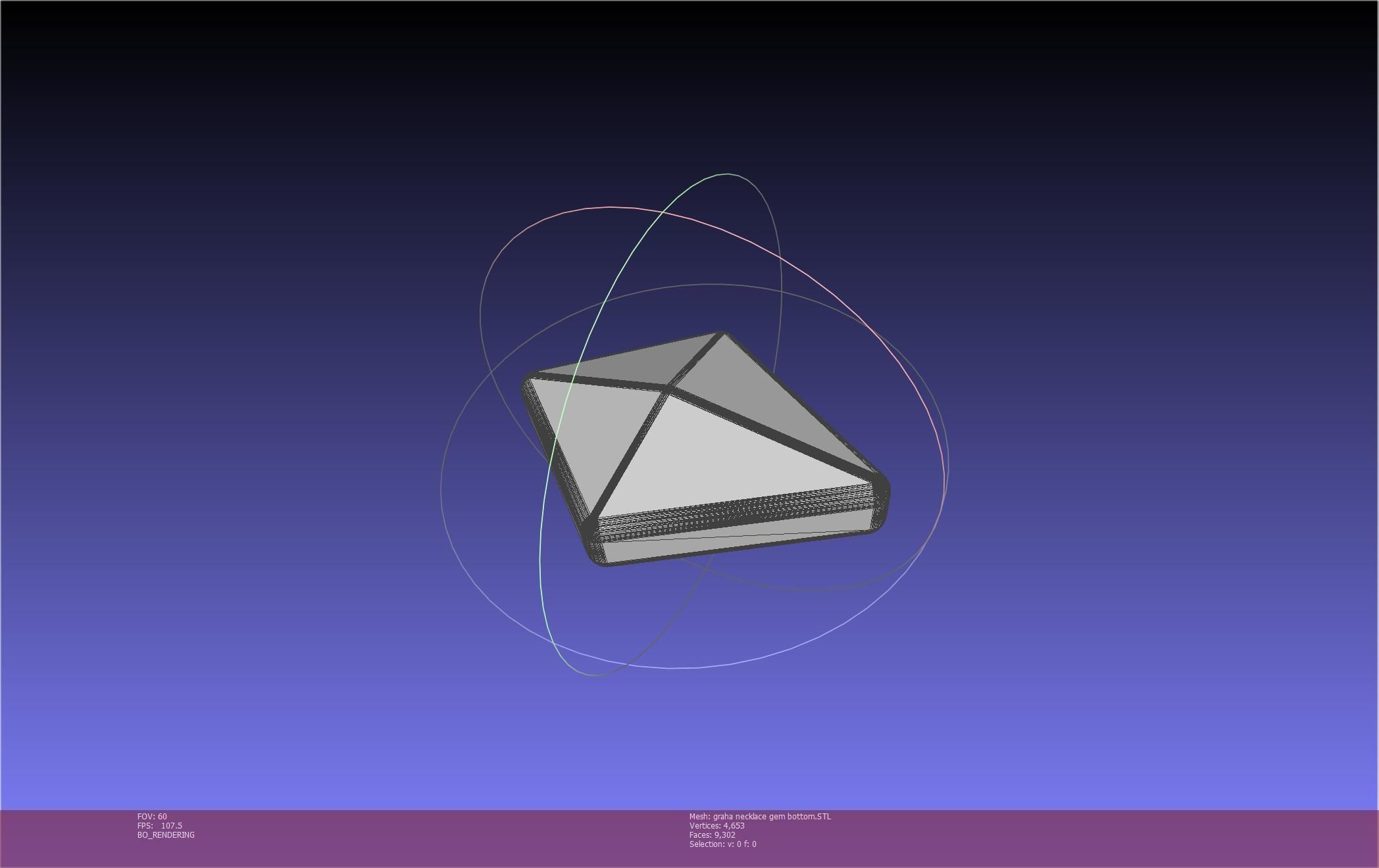 Final Fantasy XIV Graha Pendant Printable Assembly 3D print model_81