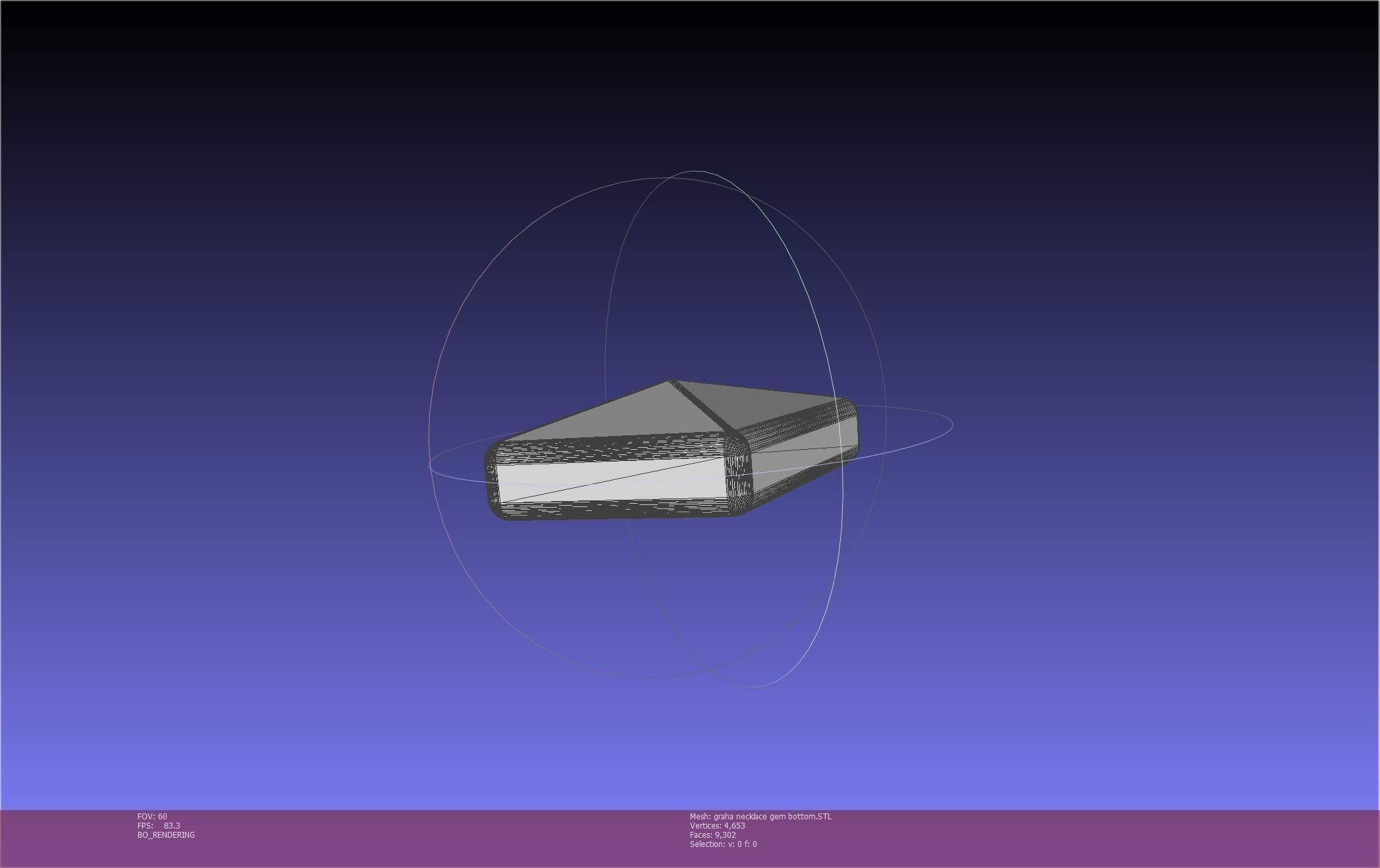 Final Fantasy XIV Graha Pendant Printable Assembly 3D print model_82