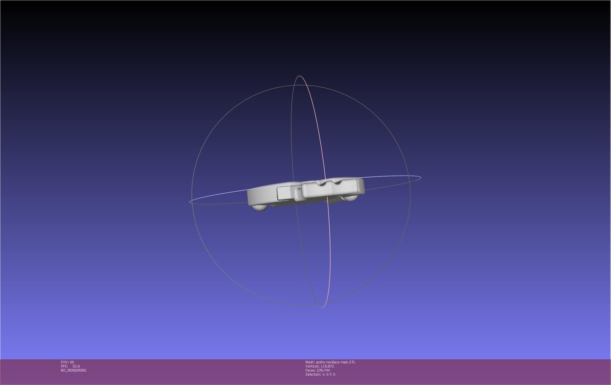 Final Fantasy XIV Graha Pendant Printable Assembly 3D print model_15