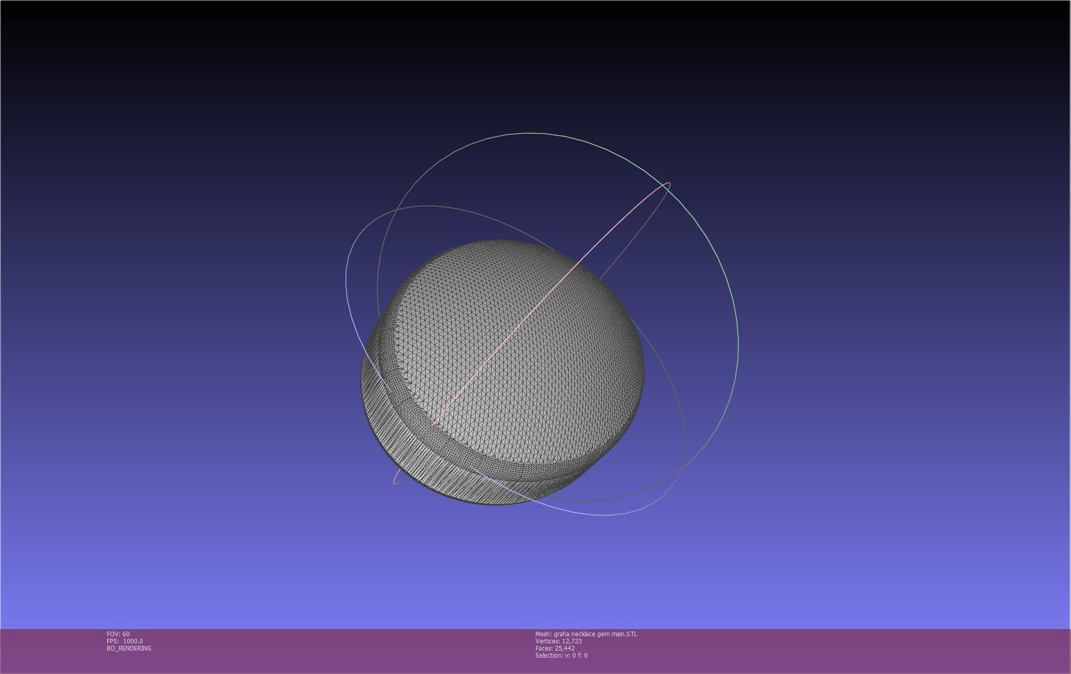 Final Fantasy XIV Graha Pendant Printable Assembly 3D print model_74