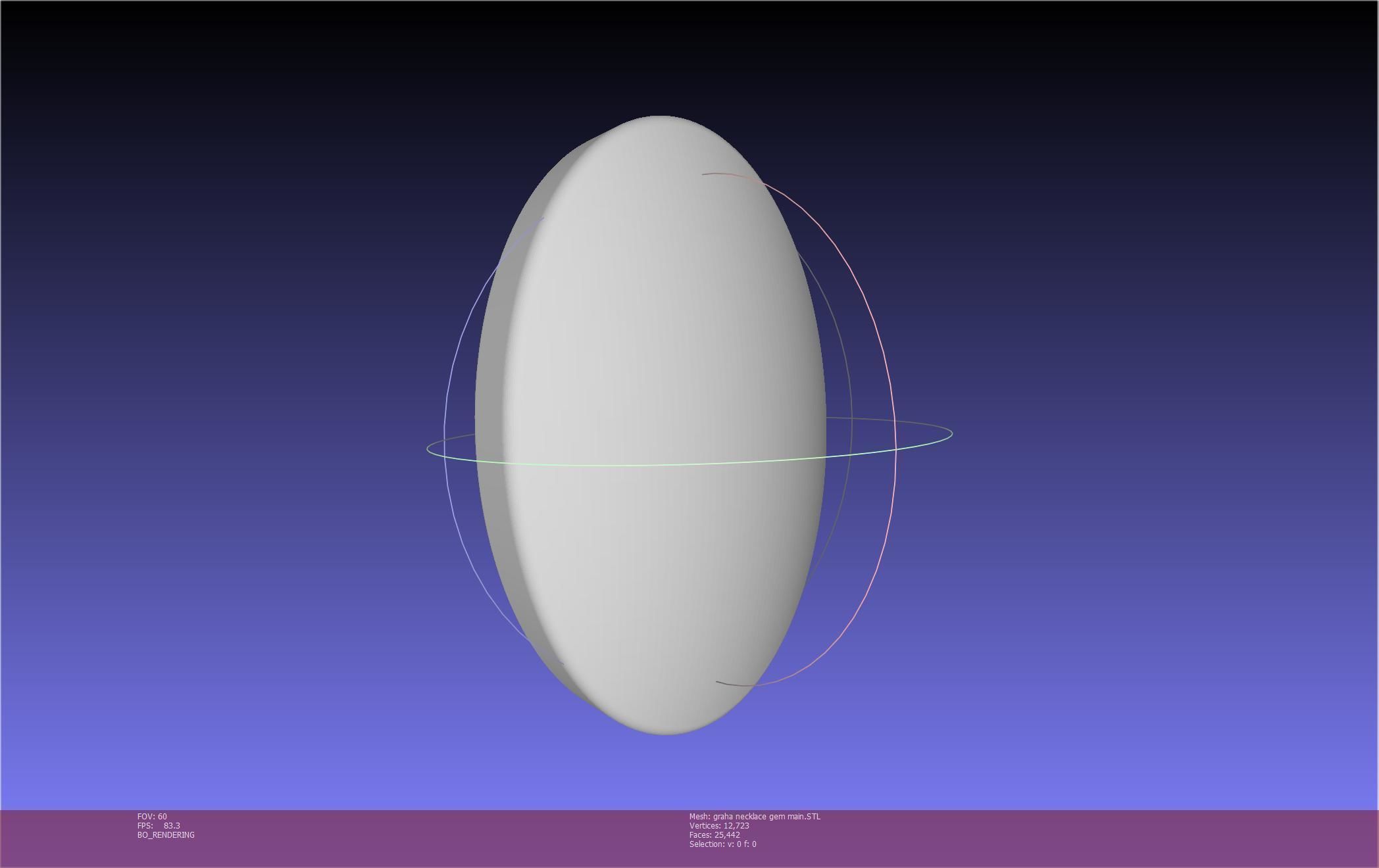 Final Fantasy XIV Graha Pendant Printable Assembly 3D print model_63