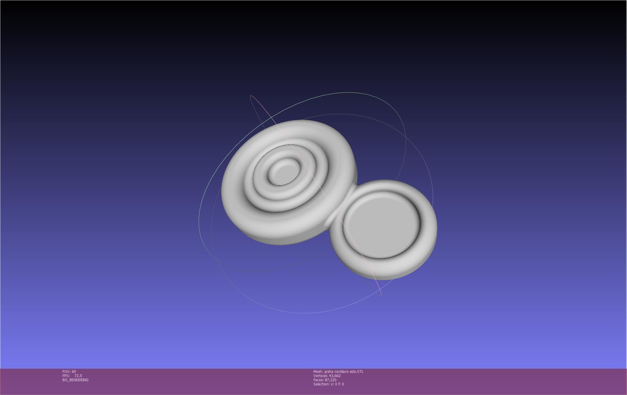 Final Fantasy XIV Graha Pendant Printable Assembly 3D print model_55