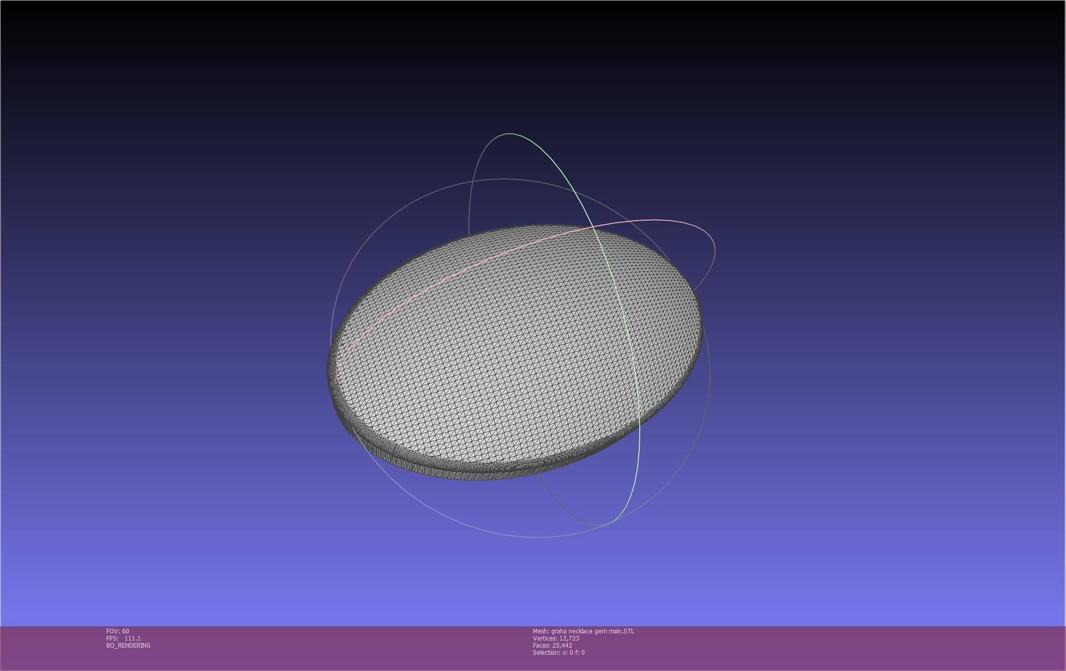 Final Fantasy XIV Graha Pendant Printable Assembly 3D print model_68