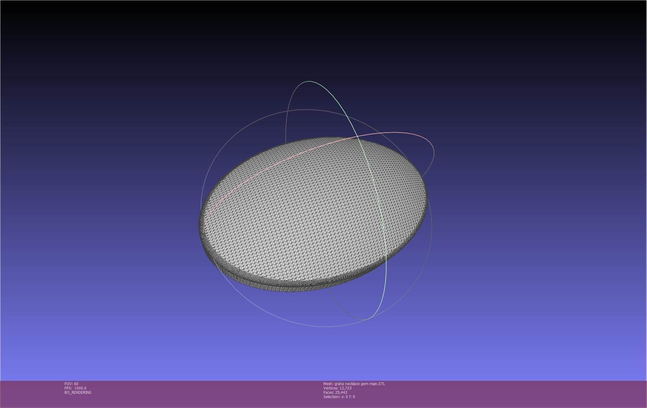 Final Fantasy XIV Graha Pendant Printable Assembly 3D print model_73