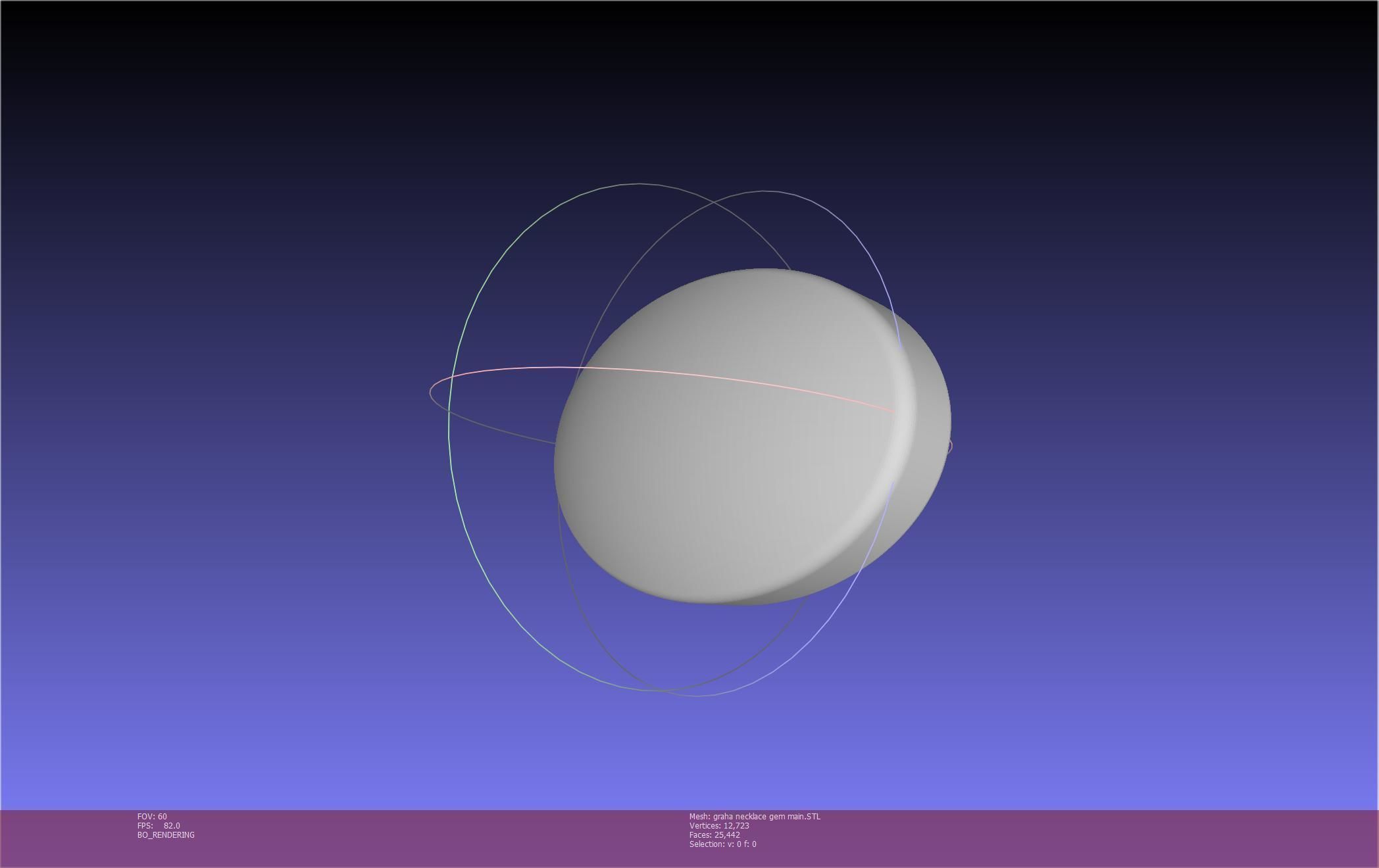 Final Fantasy XIV Graha Pendant Printable Assembly 3D print model_67