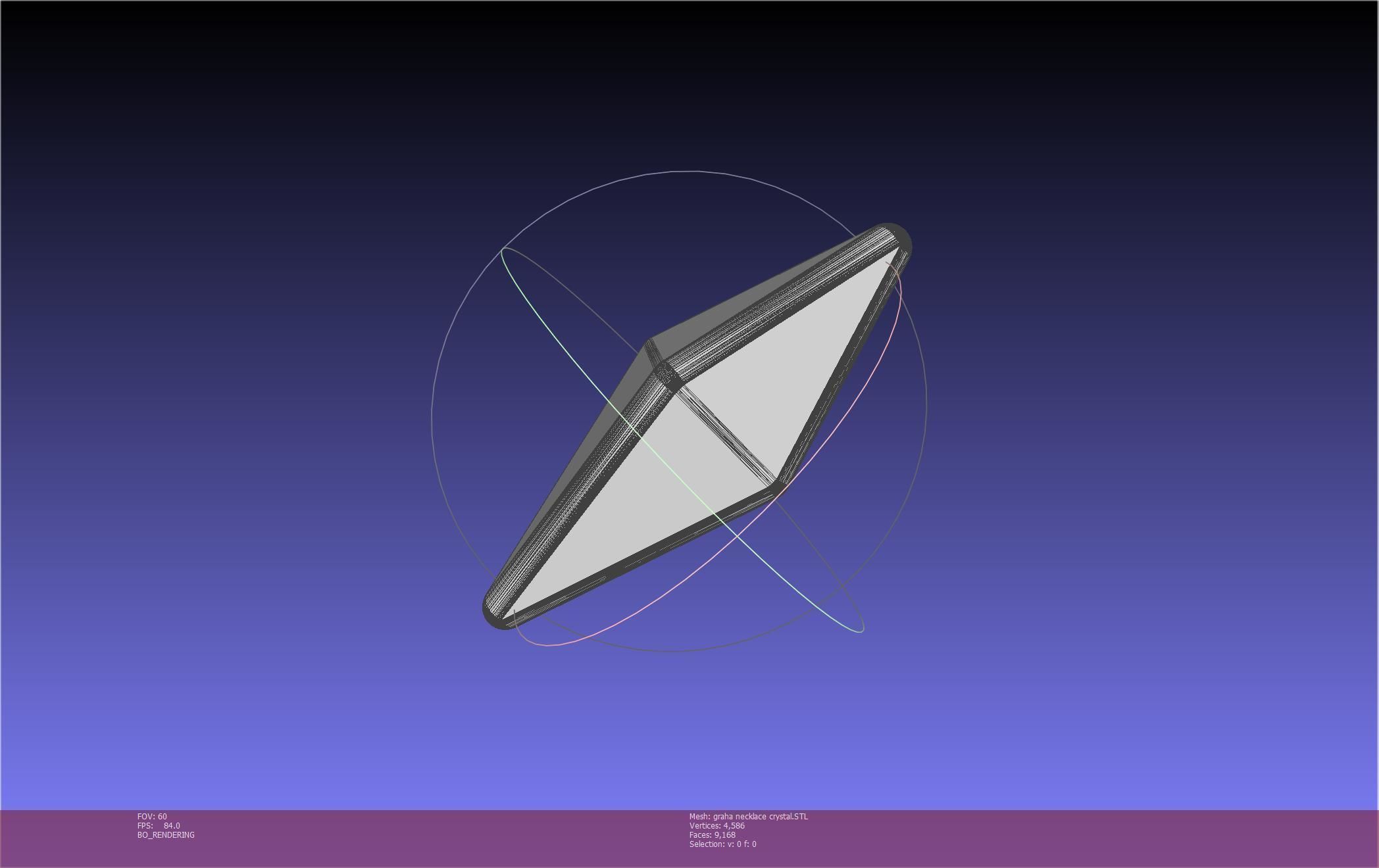 Final Fantasy XIV Graha Pendant Printable Assembly 3D print model_95