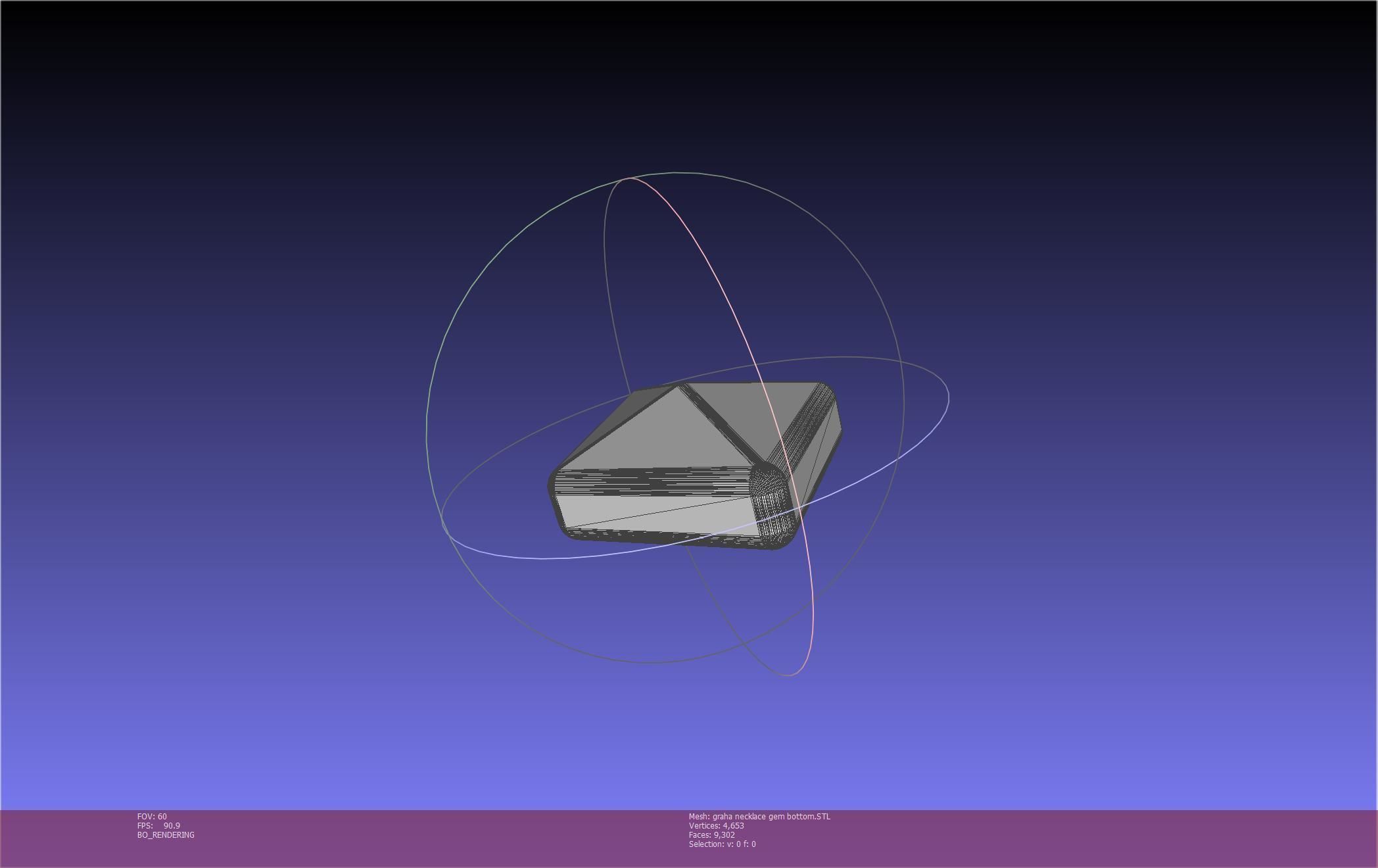 Final Fantasy XIV Graha Pendant Printable Assembly 3D print model_84