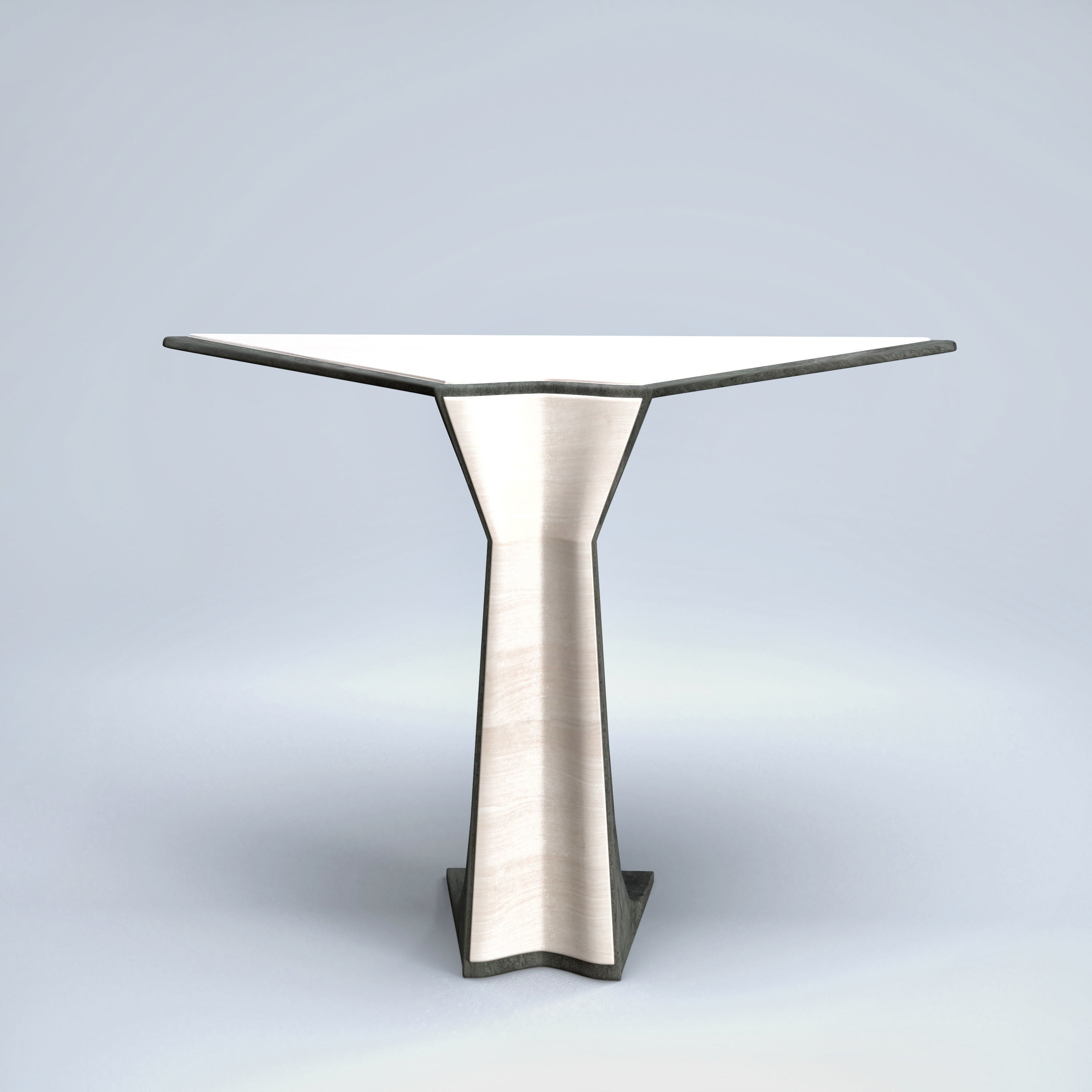Modern Table Low-poly 3D model_2
