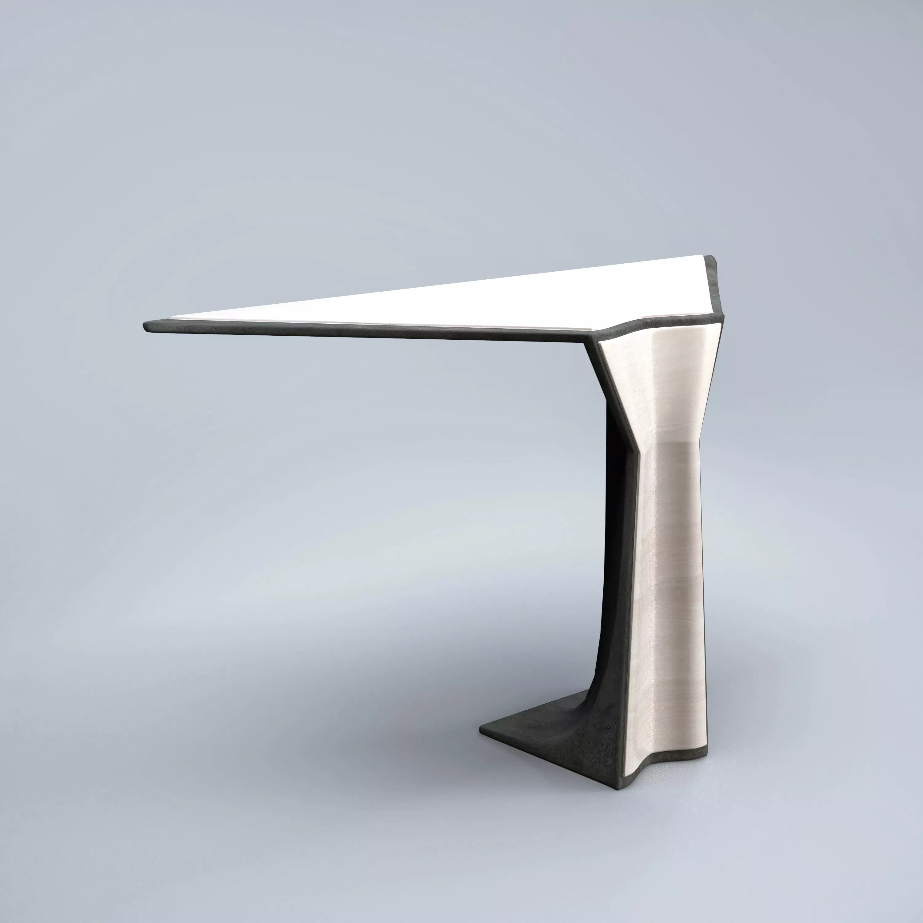 Modern Table Low-poly 3D model_0