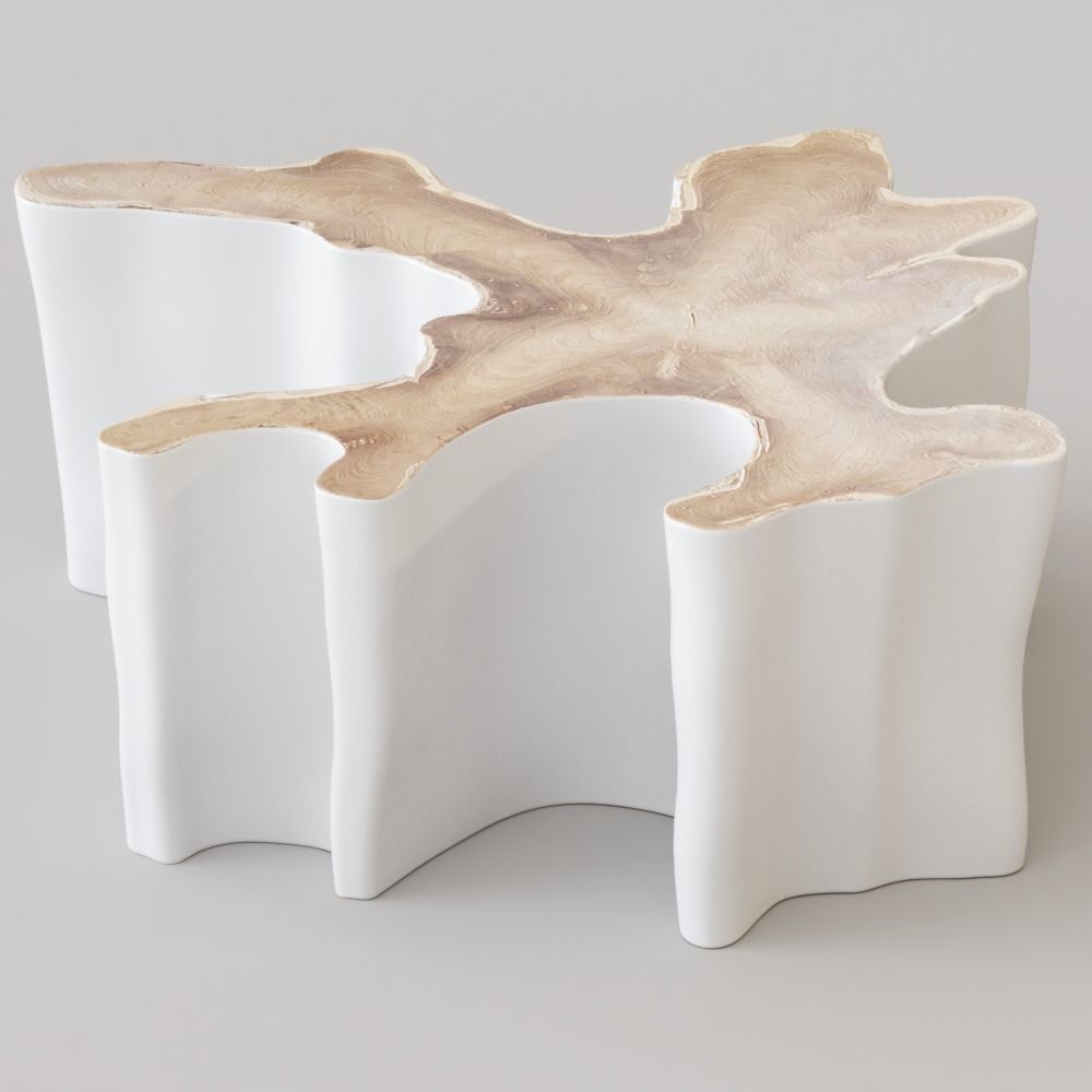 Uniqwa - LOG coffee table 3D model_2