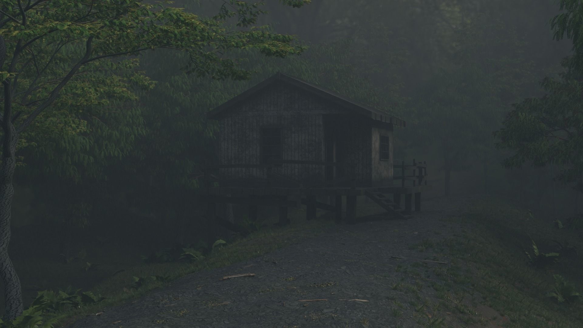 Forest House 3D model_4