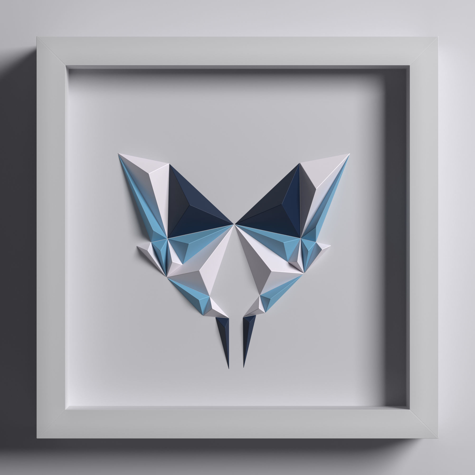 Paper Art Work 08 3D model | CGTrader
