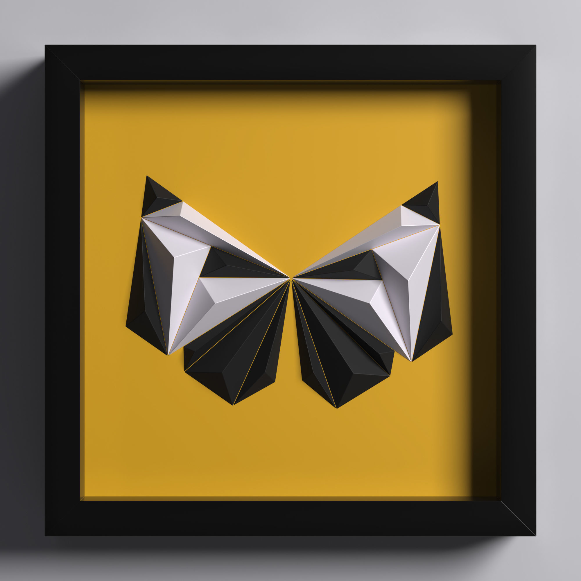 Paper Art Work 08 3D model | CGTrader