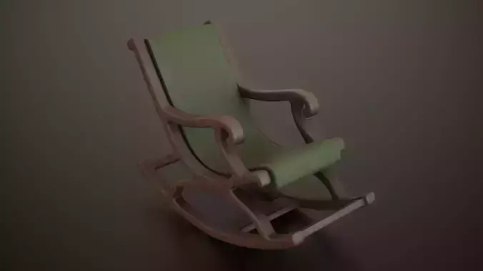 Antique Relaxing Wooden Chair