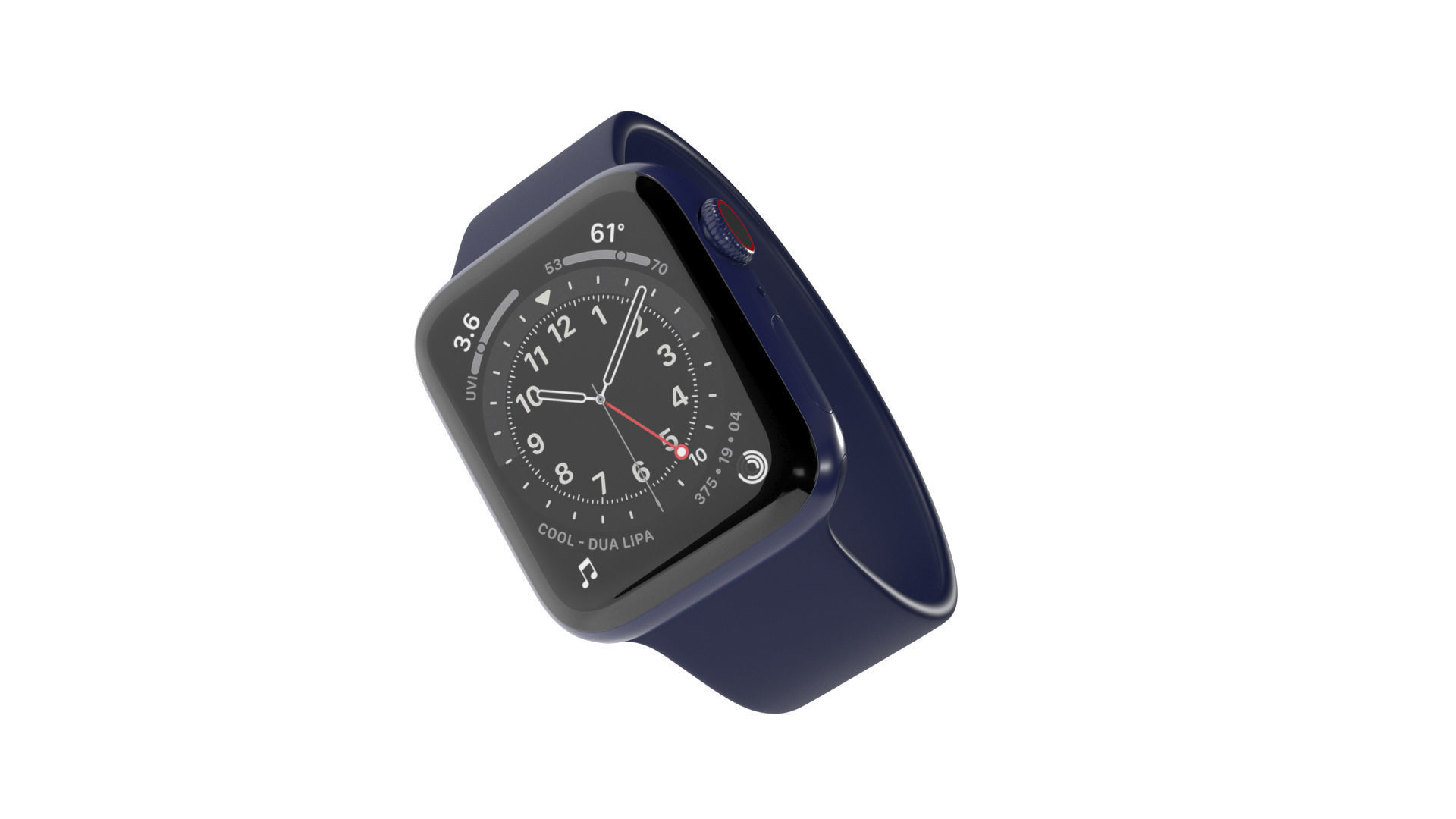 Apple Watch Series 6 Blue Aluminum 3D model_14