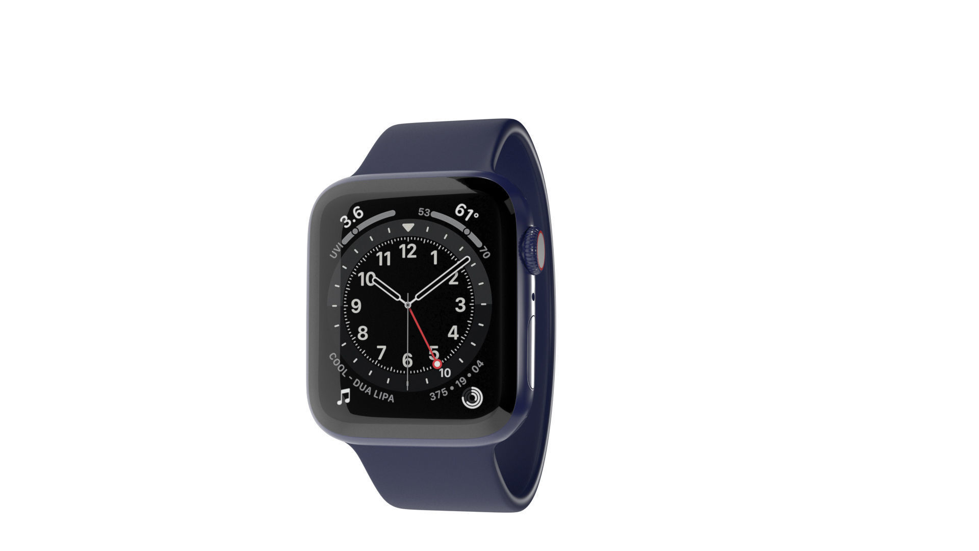 Apple Watch Series 6 Blue Aluminum 3D model_2