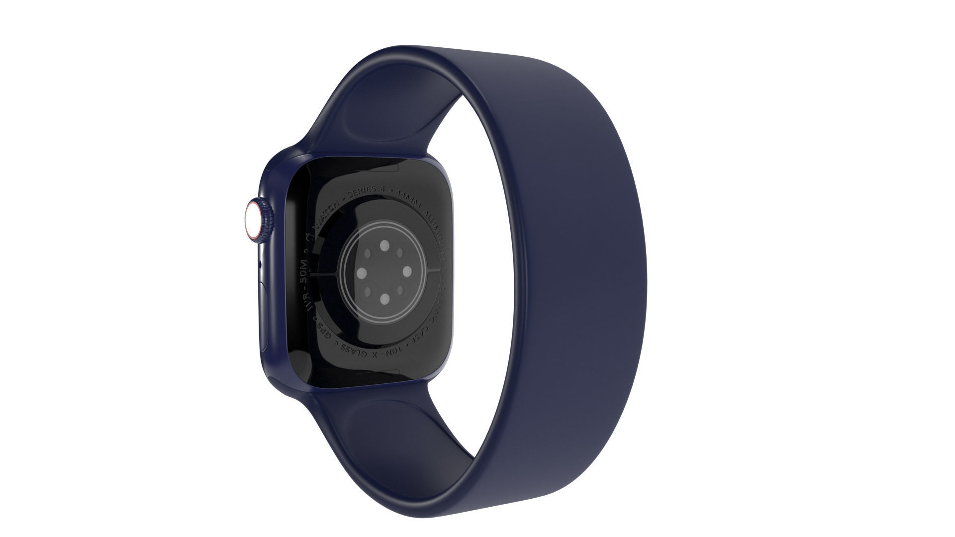 Apple Watch Series 6 Blue Aluminum 3D model_11