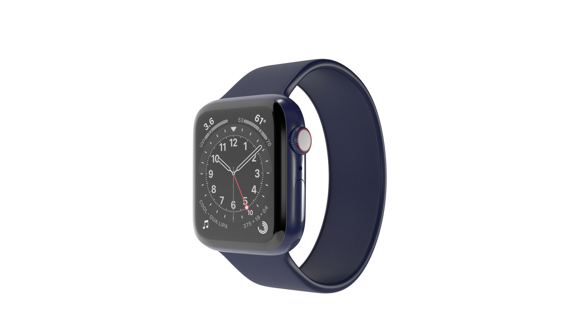 Apple Watch Series 6 Blue Aluminum 3D model_1