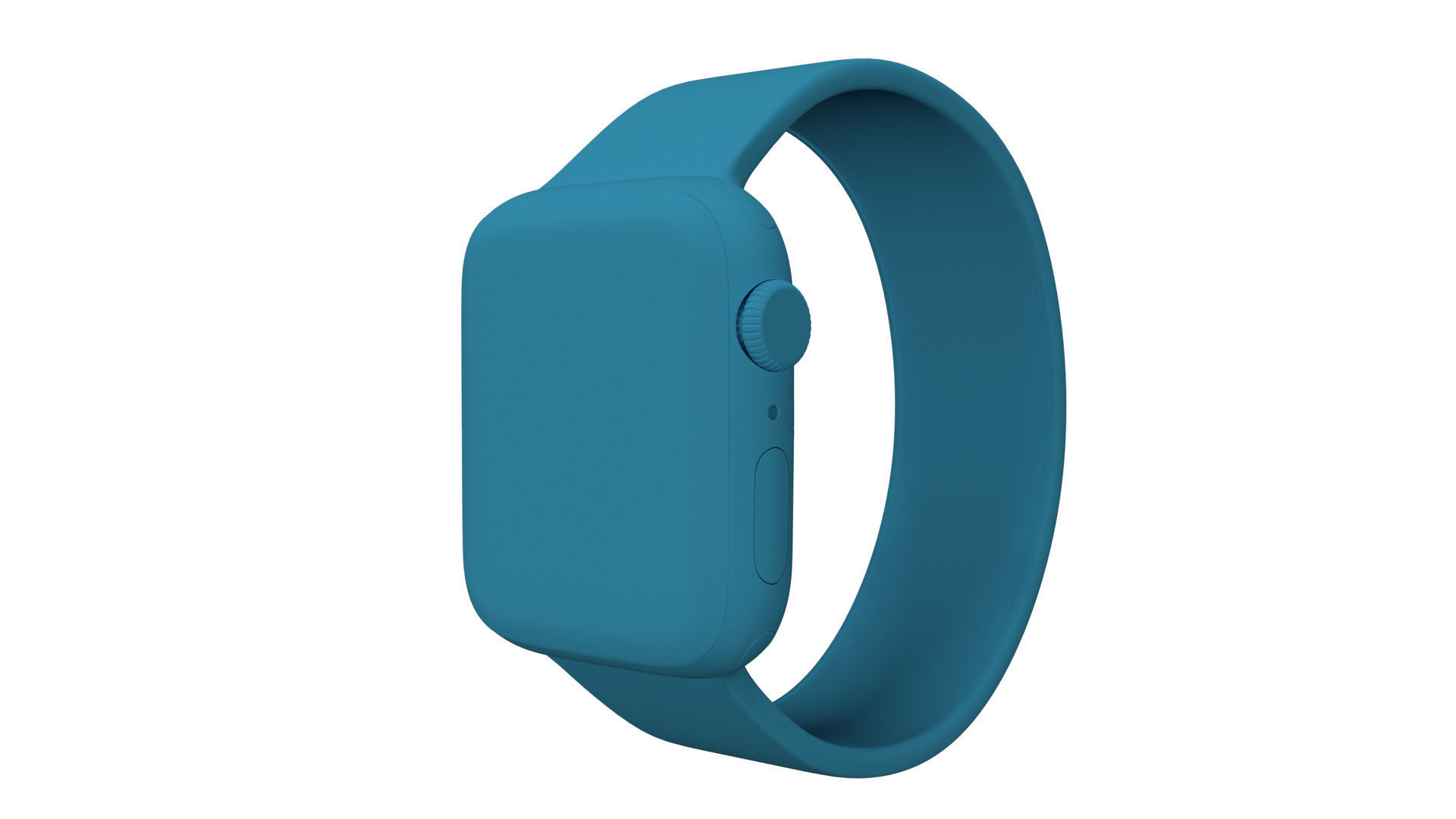 Apple Watch Series 6 Blue Aluminum 3D model_17